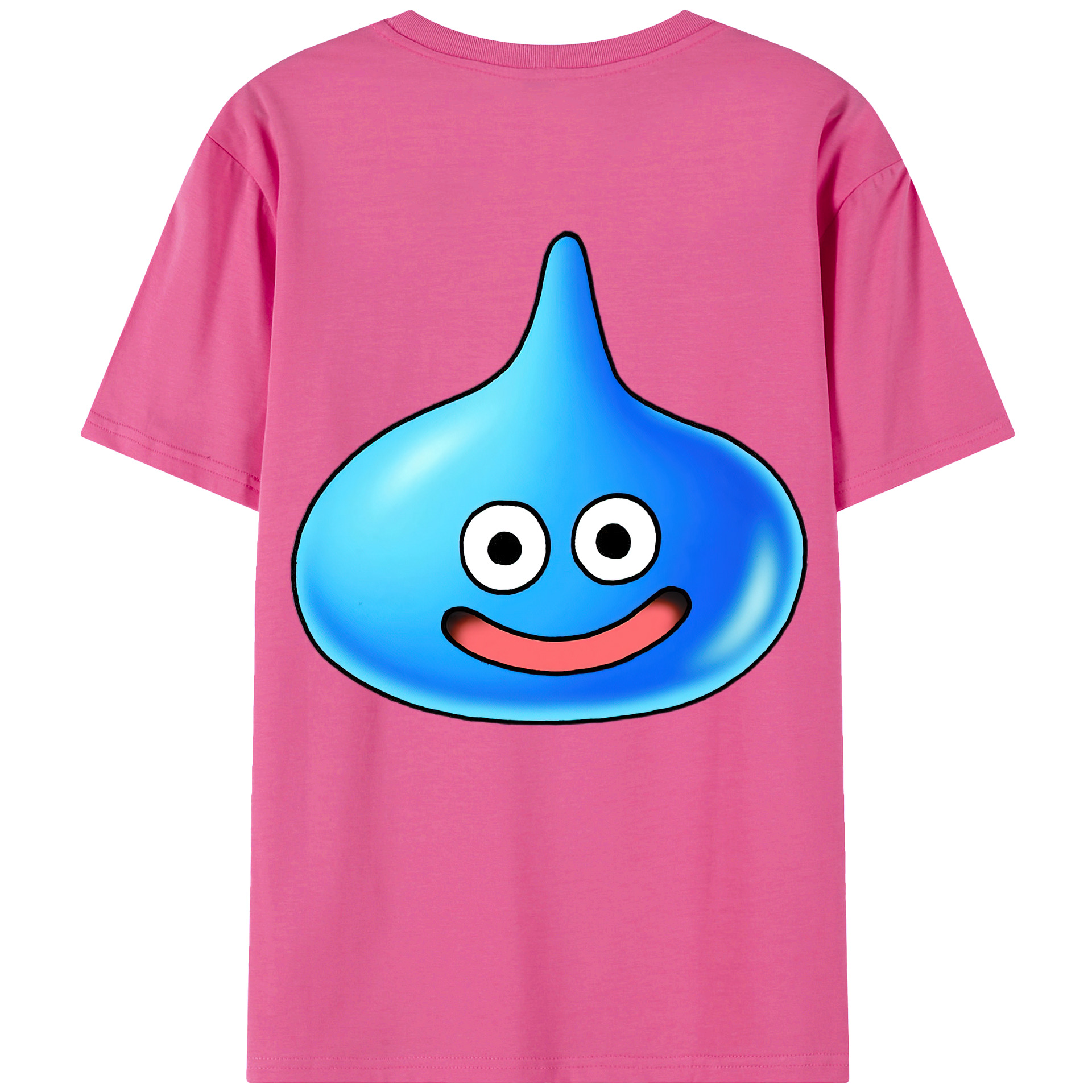 （画像用） ドラゴンクエスト Doragon Kuesuto Dragon Quest レディース半袖Tシャツ(バックプリント)
