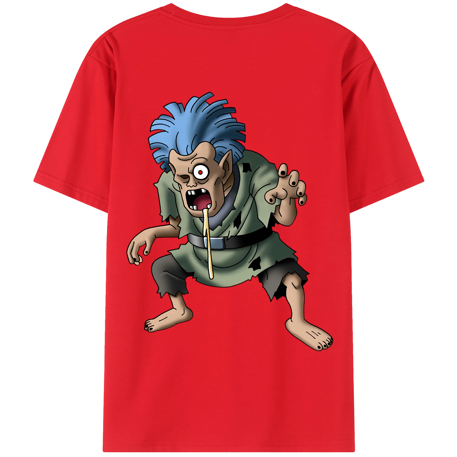 （画像用） ドラゴンクエスト Doragon Kuesuto Dragon Quest レディース半袖Tシャツ(バックプリント)