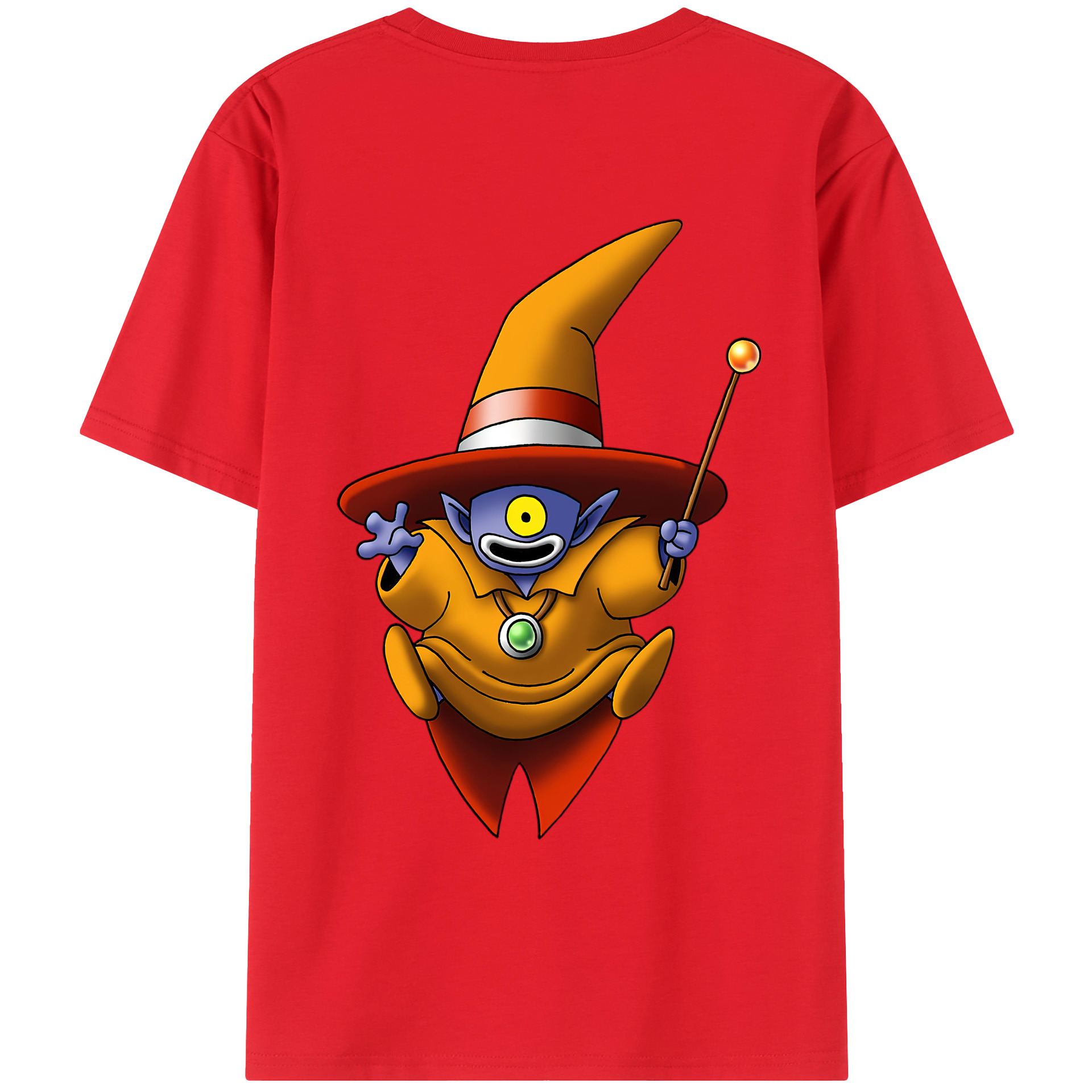 （画像用） ドラゴンクエスト Doragon Kuesuto Dragon Quest レディース半袖Tシャツ(バックプリント)