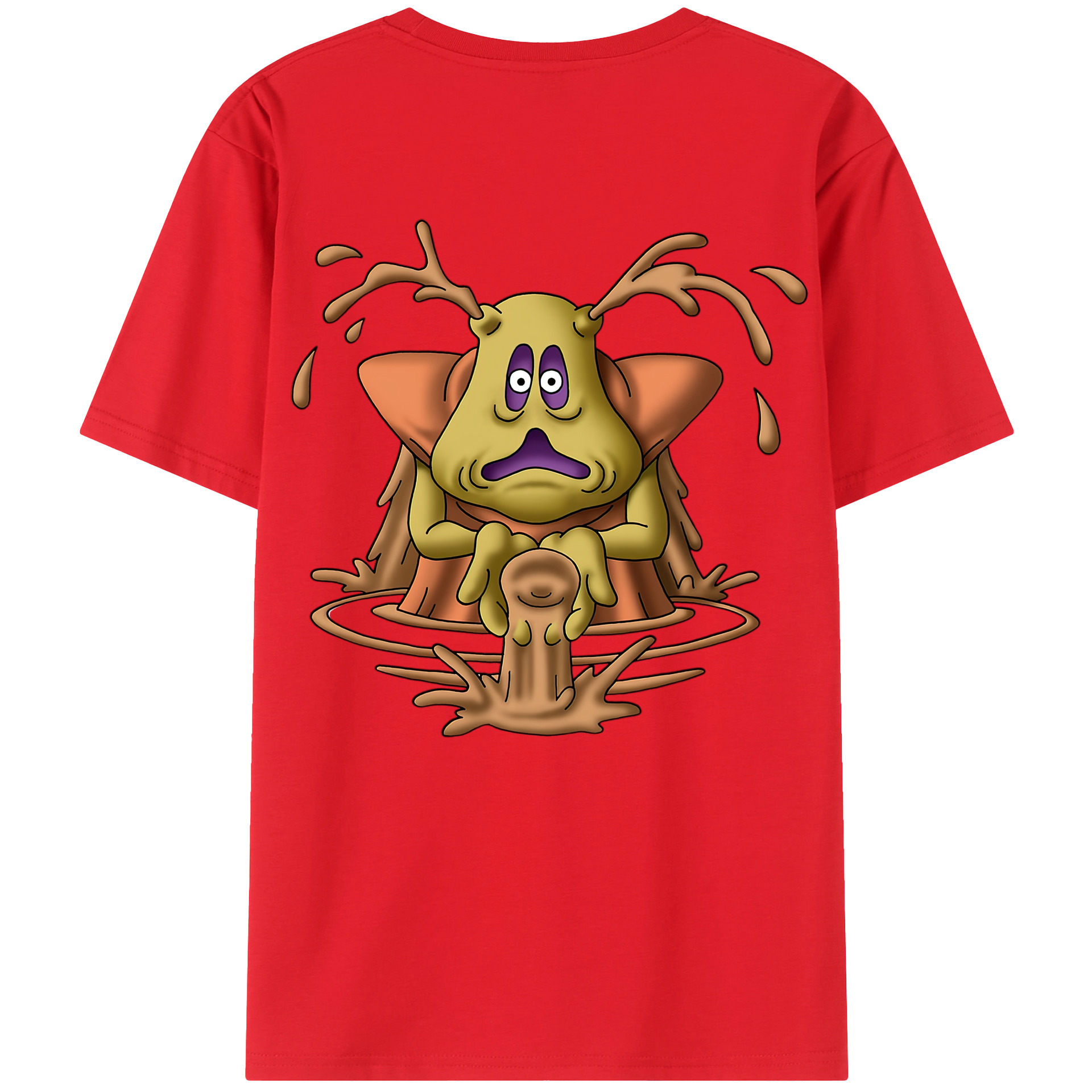 （画像用） ドラゴンクエスト Doragon Kuesuto Dragon Quest レディース半袖Tシャツ(バックプリント)