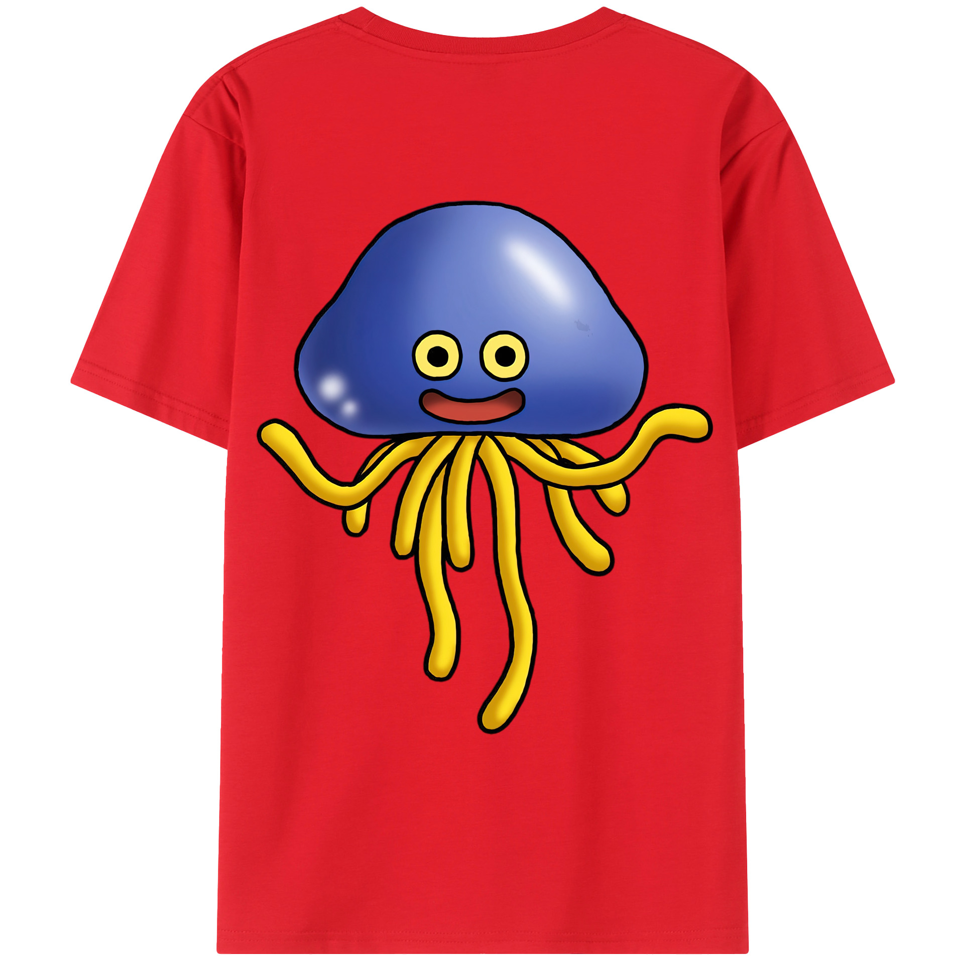 （画像用） ドラゴンクエスト Doragon Kuesuto Dragon Quest レディース半袖Tシャツ(バックプリント)