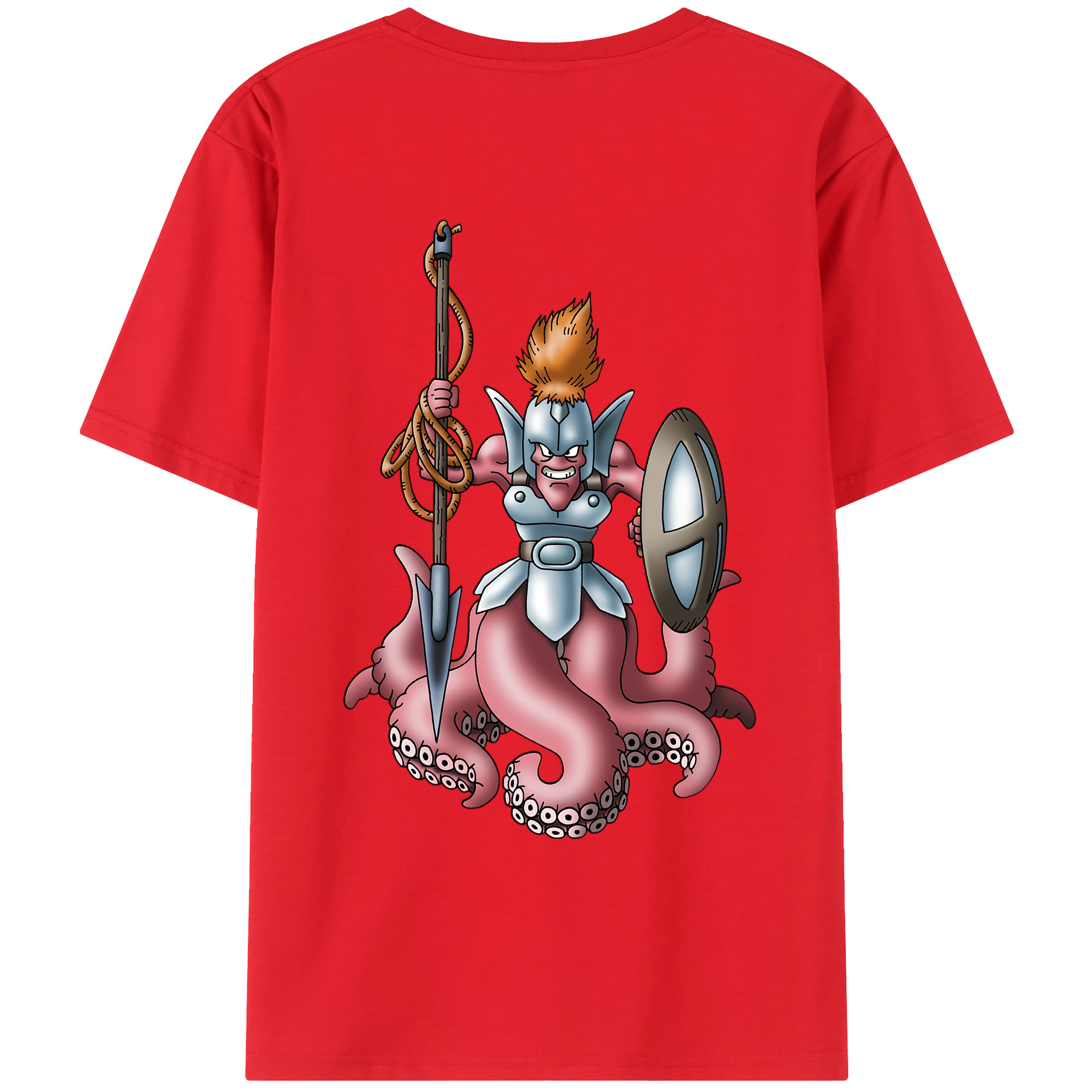 （画像用） ドラゴンクエスト Doragon Kuesuto Dragon Quest レディース半袖Tシャツ(バックプリント)
