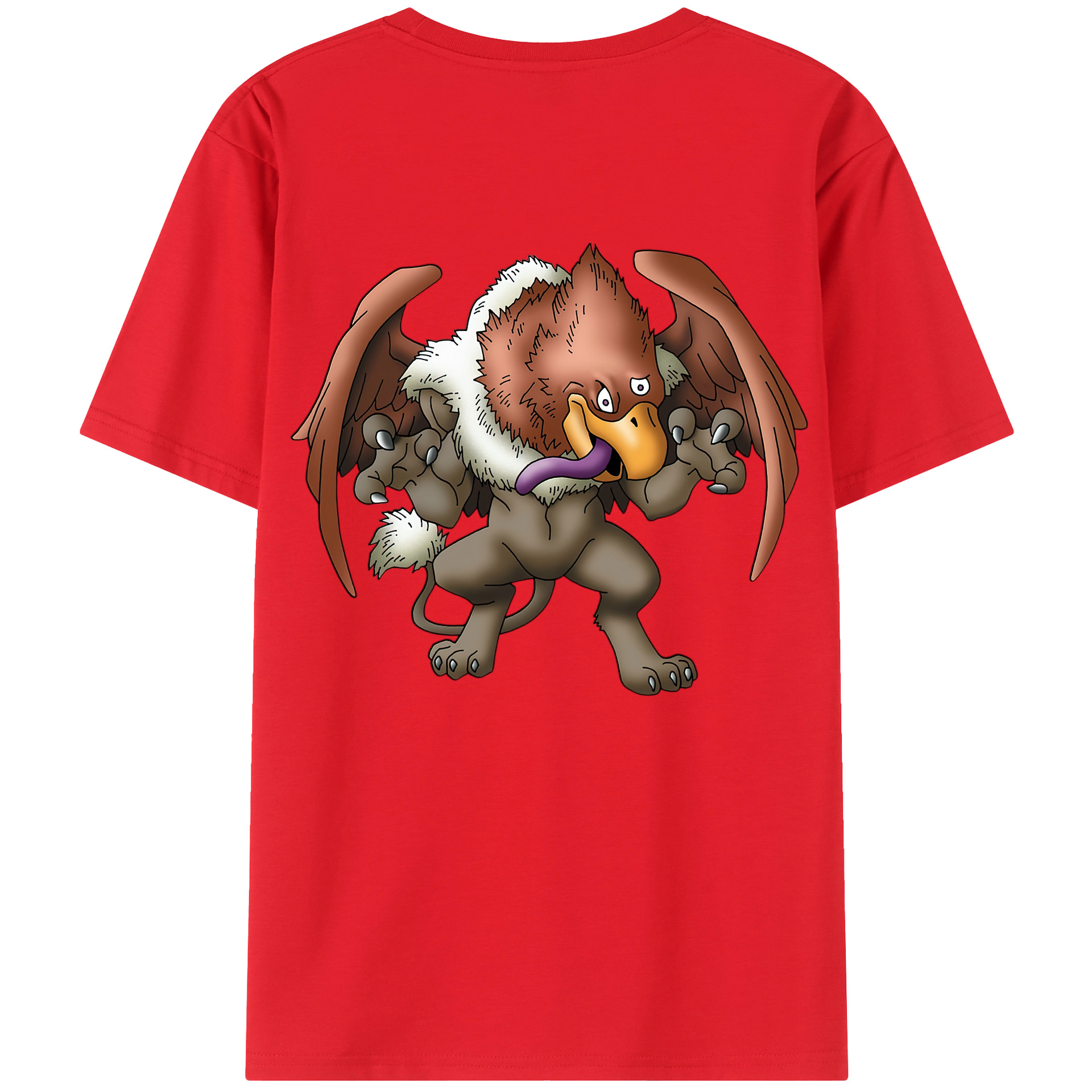 （画像用） ドラゴンクエスト Doragon Kuesuto Dragon Quest レディース半袖Tシャツ(バックプリント)