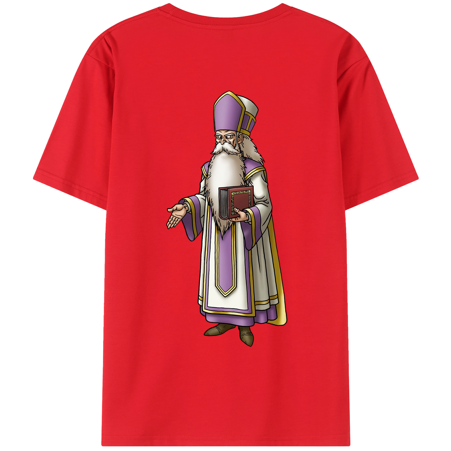 （画像用） ドラゴンクエスト Doragon Kuesuto Dragon Quest レディース半袖Tシャツ(バックプリント)