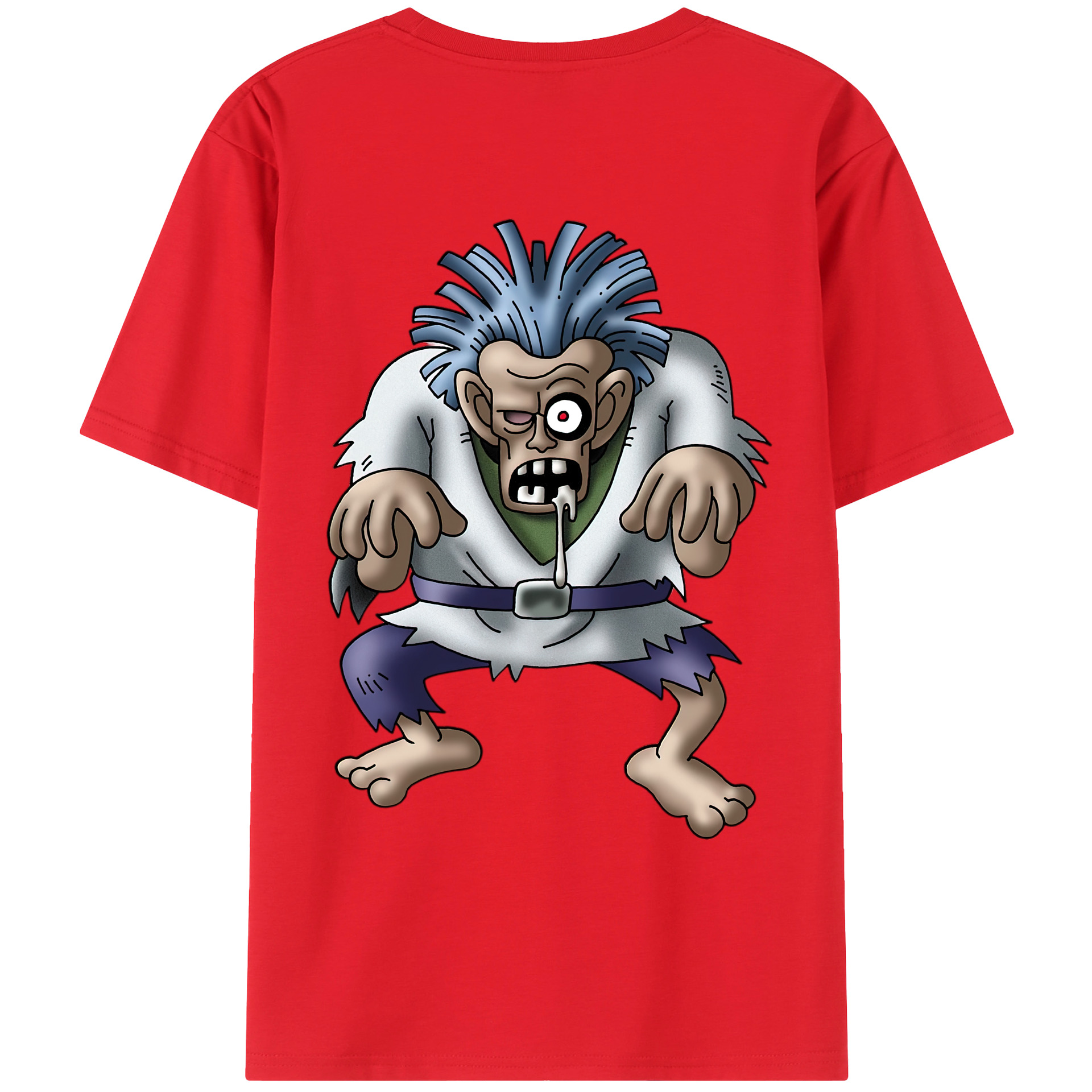 （画像用） ドラゴンクエスト Doragon Kuesuto Dragon Quest レディース半袖Tシャツ(バックプリント)