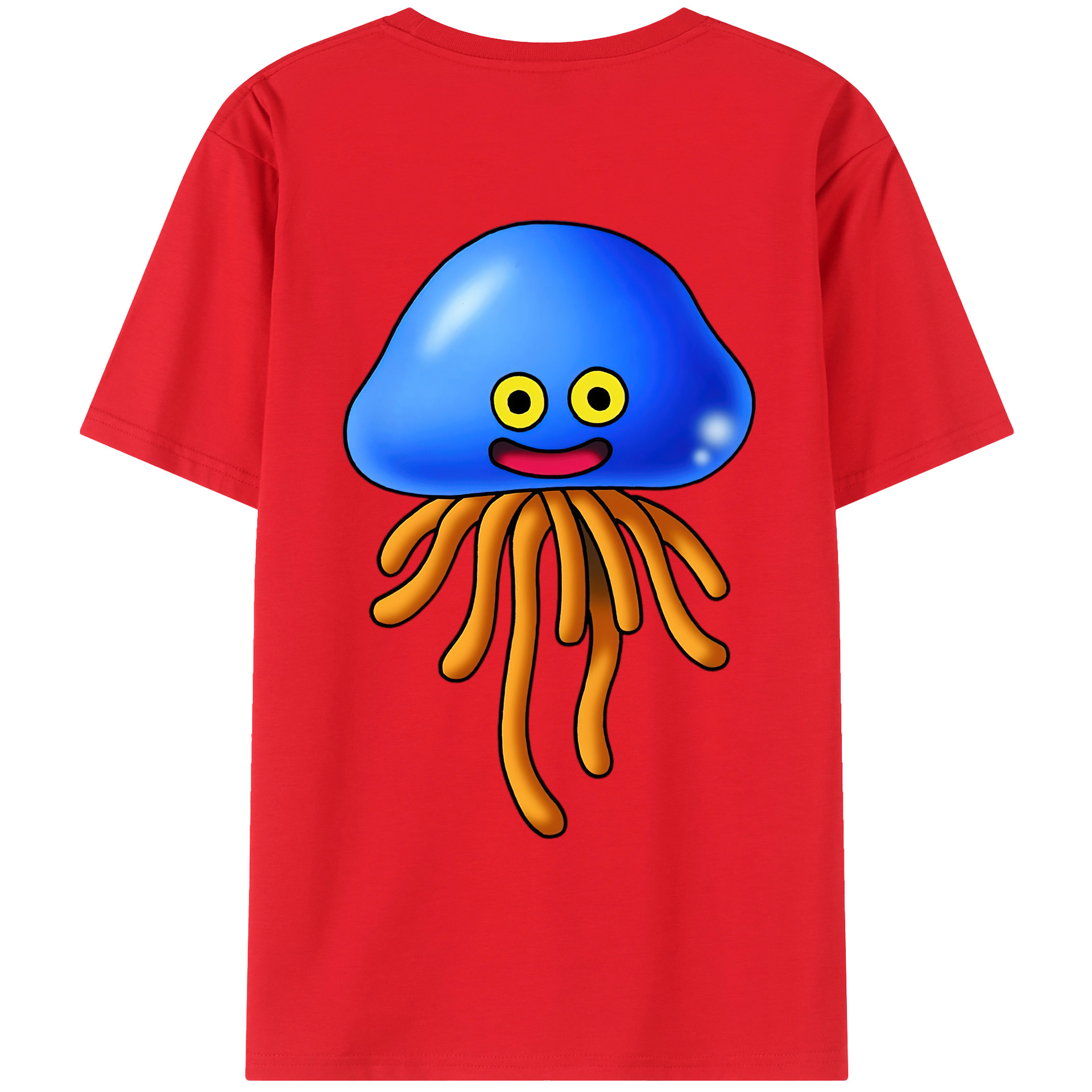 （画像用） ドラゴンクエスト Doragon Kuesuto Dragon Quest レディース半袖Tシャツ(バックプリント)