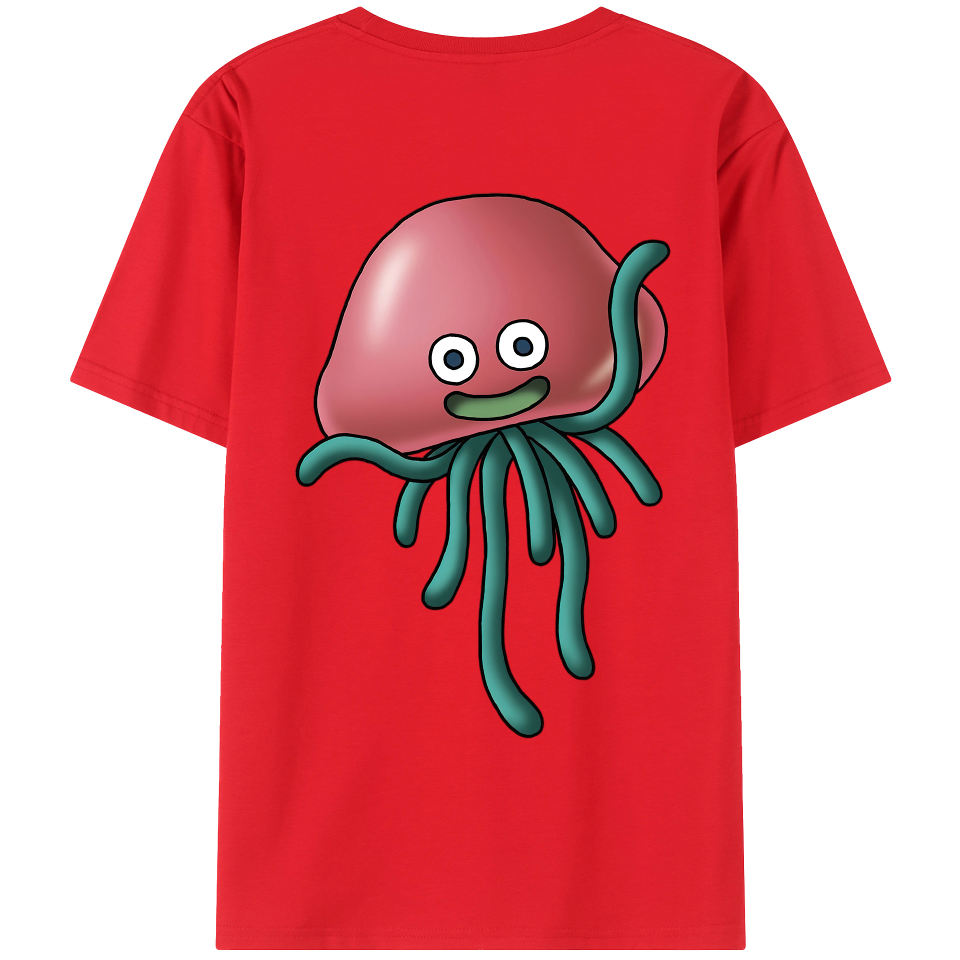 （画像用） ドラゴンクエスト Doragon Kuesuto Dragon Quest レディース半袖Tシャツ(バックプリント)