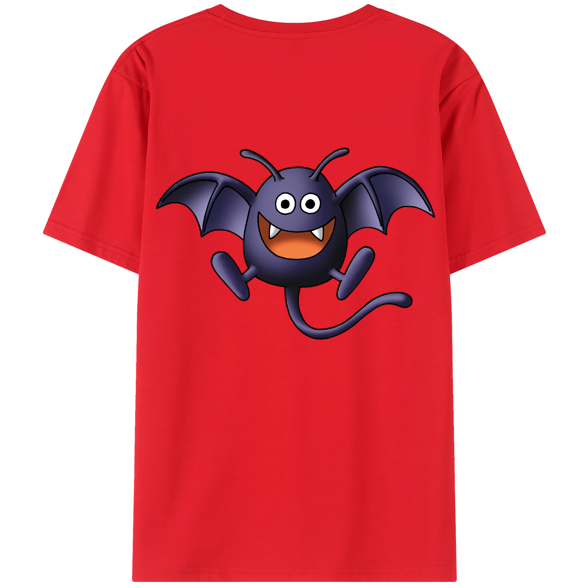 （画像用） ドラゴンクエスト Doragon Kuesuto Dragon Quest レディース半袖Tシャツ(バックプリント)