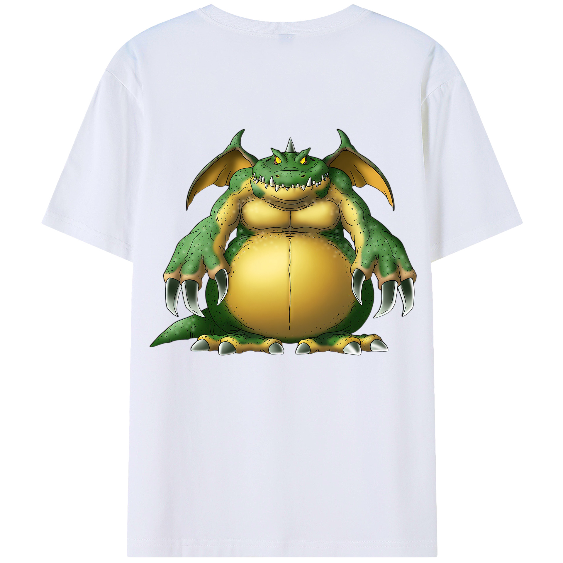 （画像用） ドラゴンクエスト Doragon Kuesuto Dragon Quest レディース半袖Tシャツ(バックプリント)