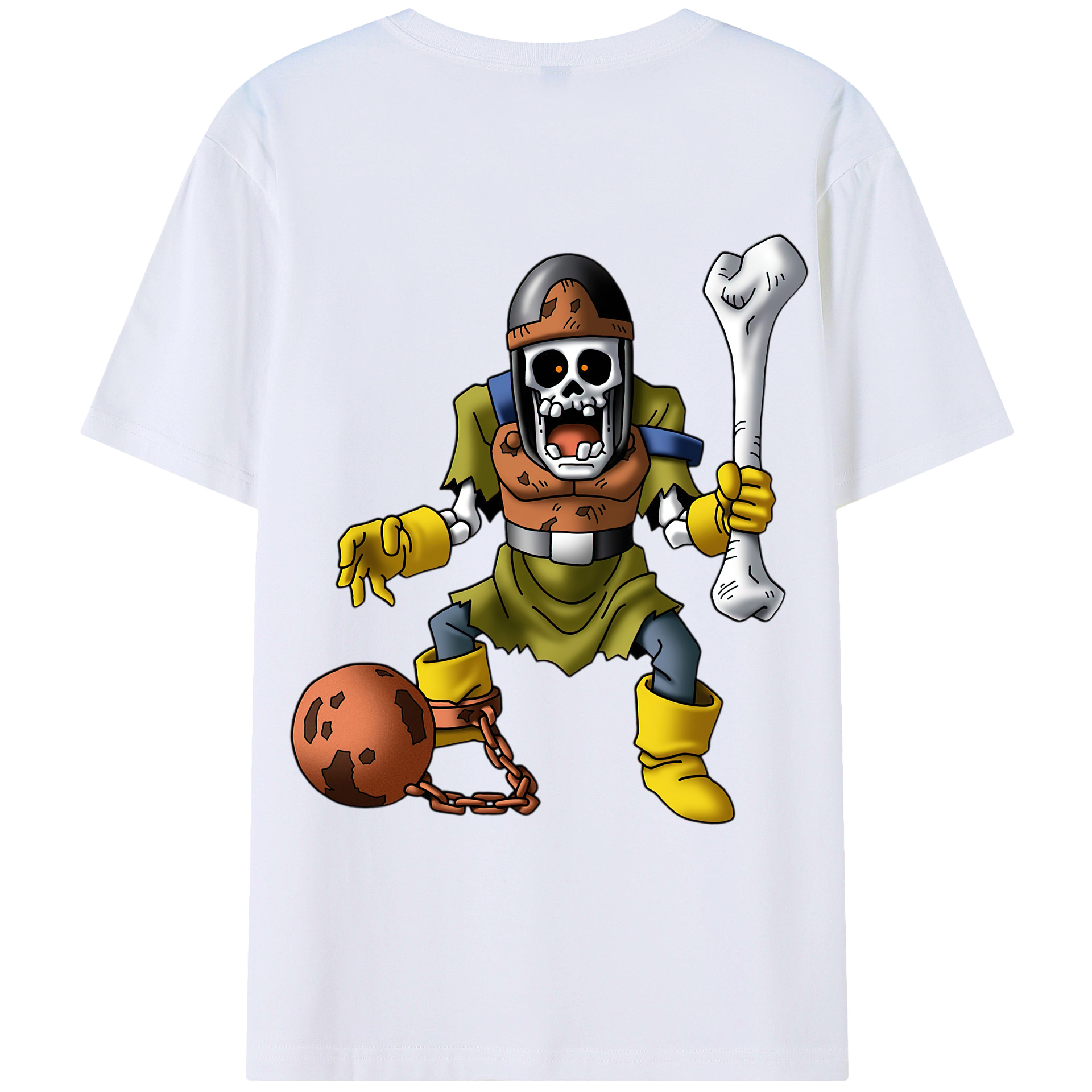 （画像用） ドラゴンクエスト Doragon Kuesuto Dragon Quest レディース半袖Tシャツ(バックプリント)