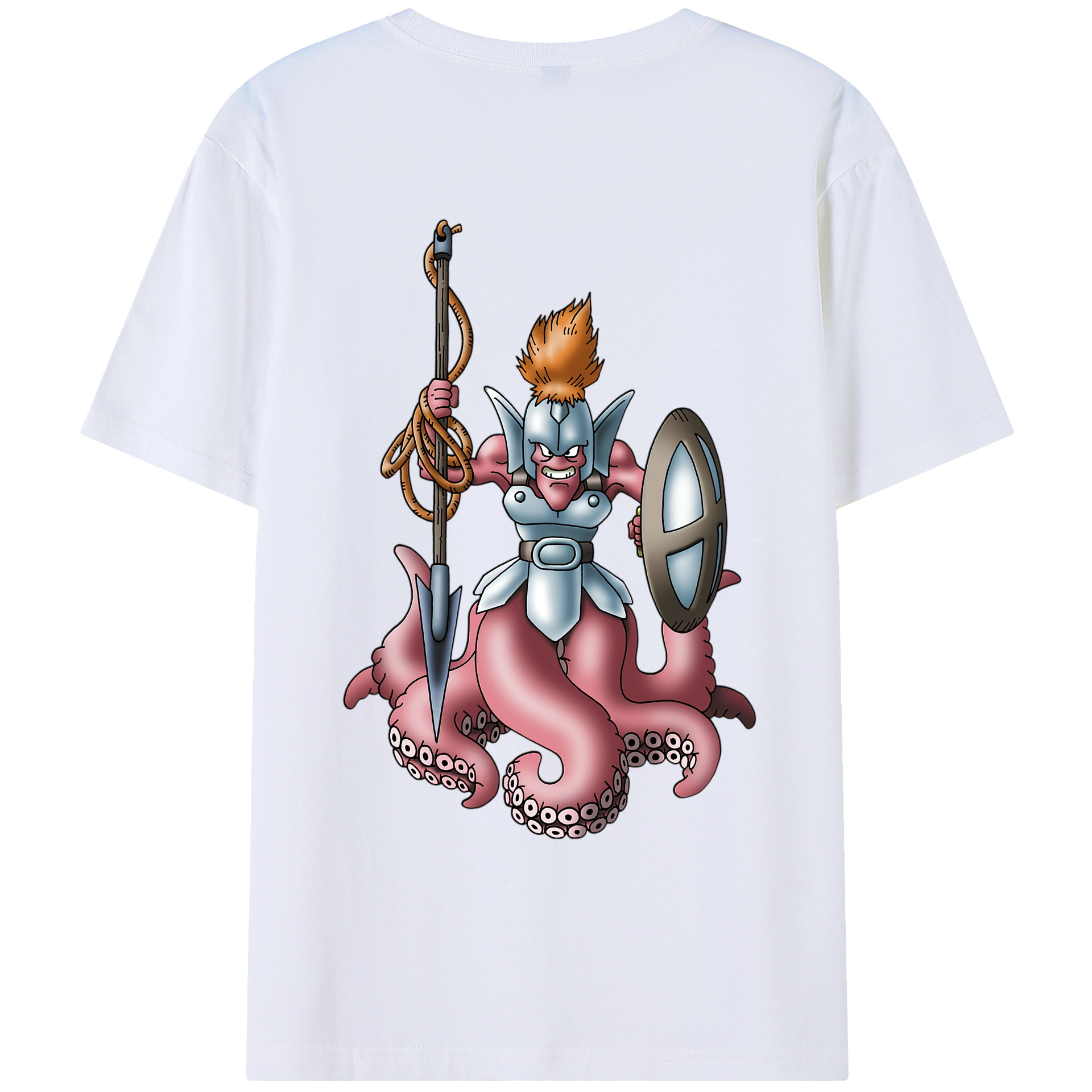 （画像用） ドラゴンクエスト Doragon Kuesuto Dragon Quest レディース半袖Tシャツ(バックプリント)