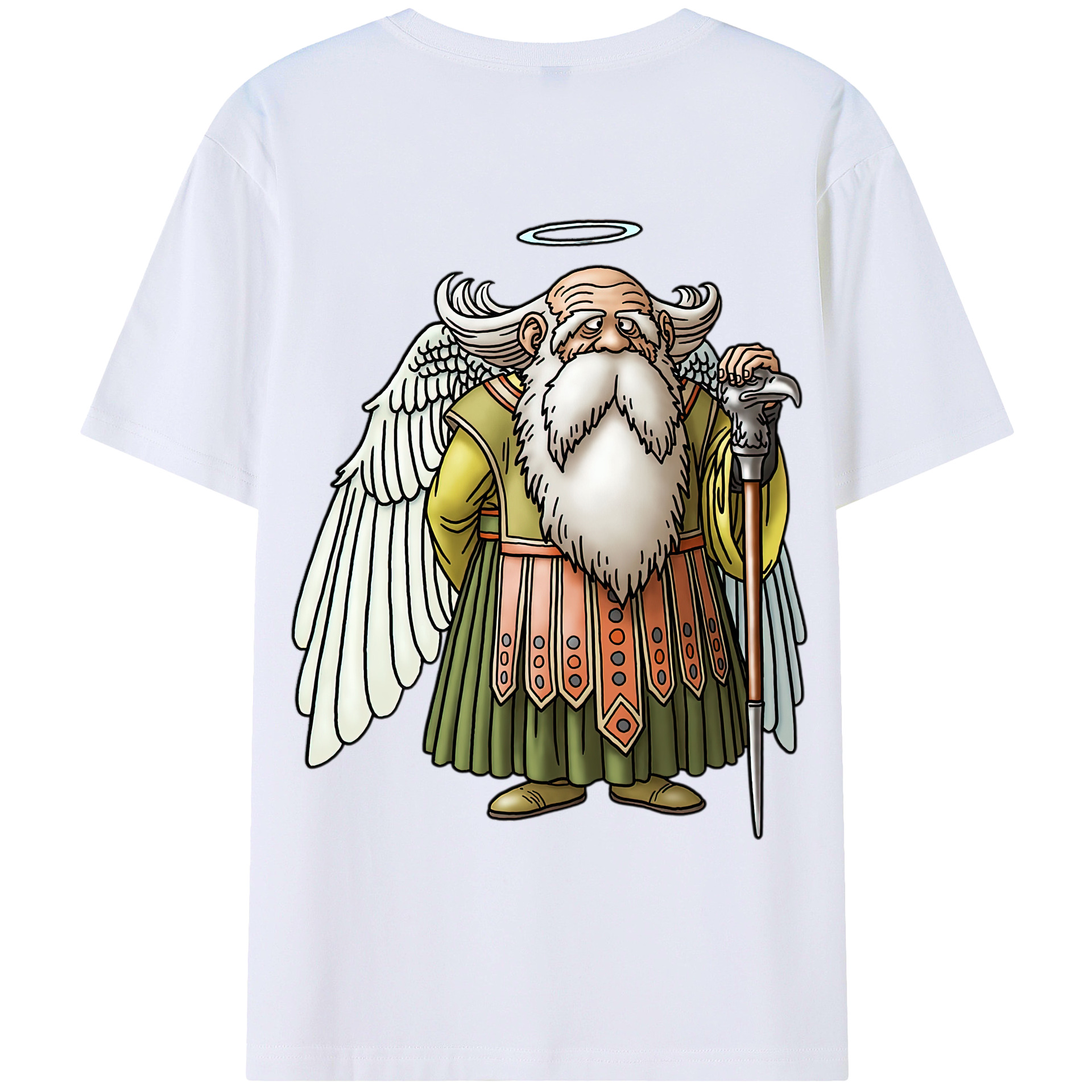 （画像用） ドラゴンクエスト Doragon Kuesuto Dragon Quest レディース半袖Tシャツ(バックプリント)