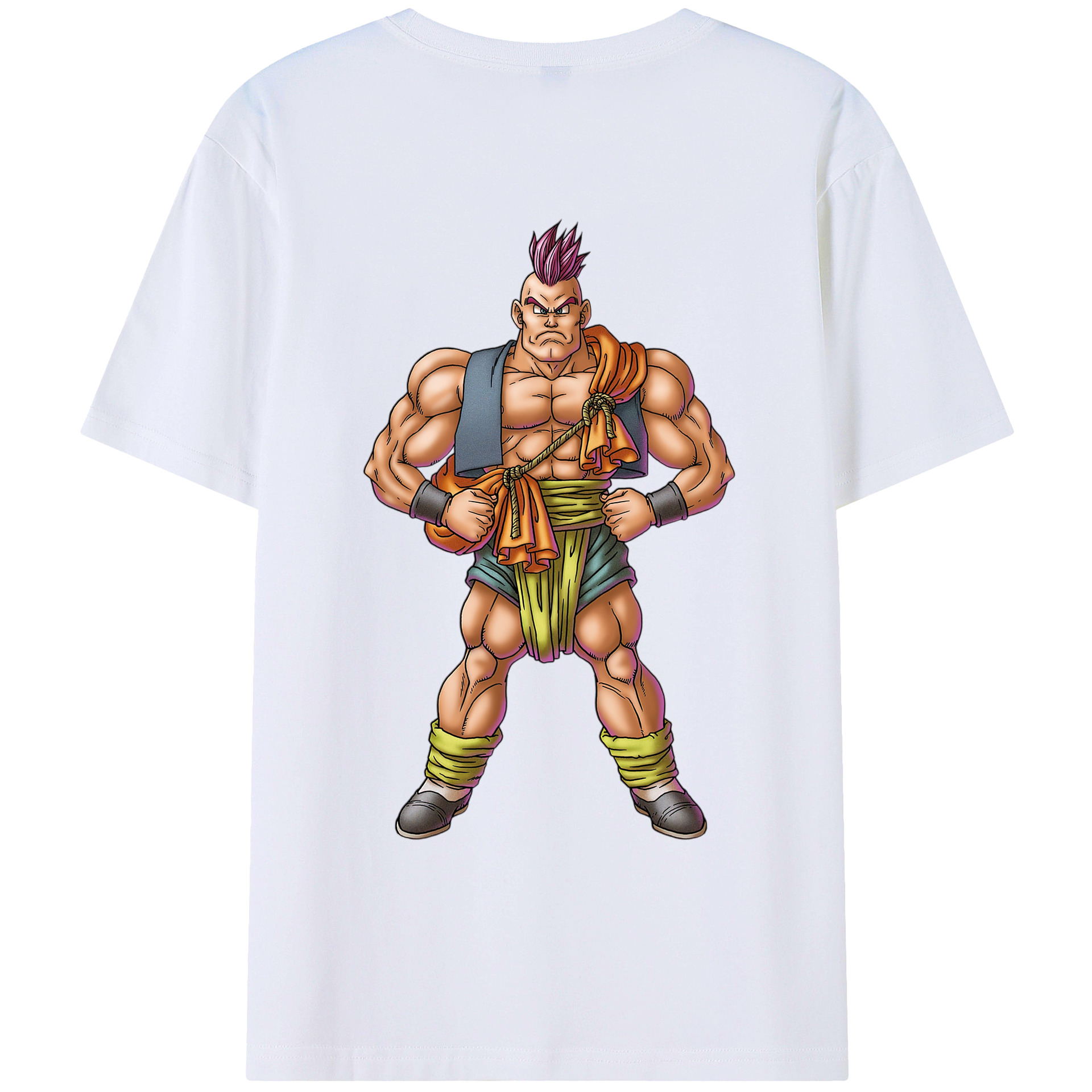 （画像用） ドラゴンクエスト Doragon Kuesuto Dragon Quest レディース半袖Tシャツ(バックプリント)