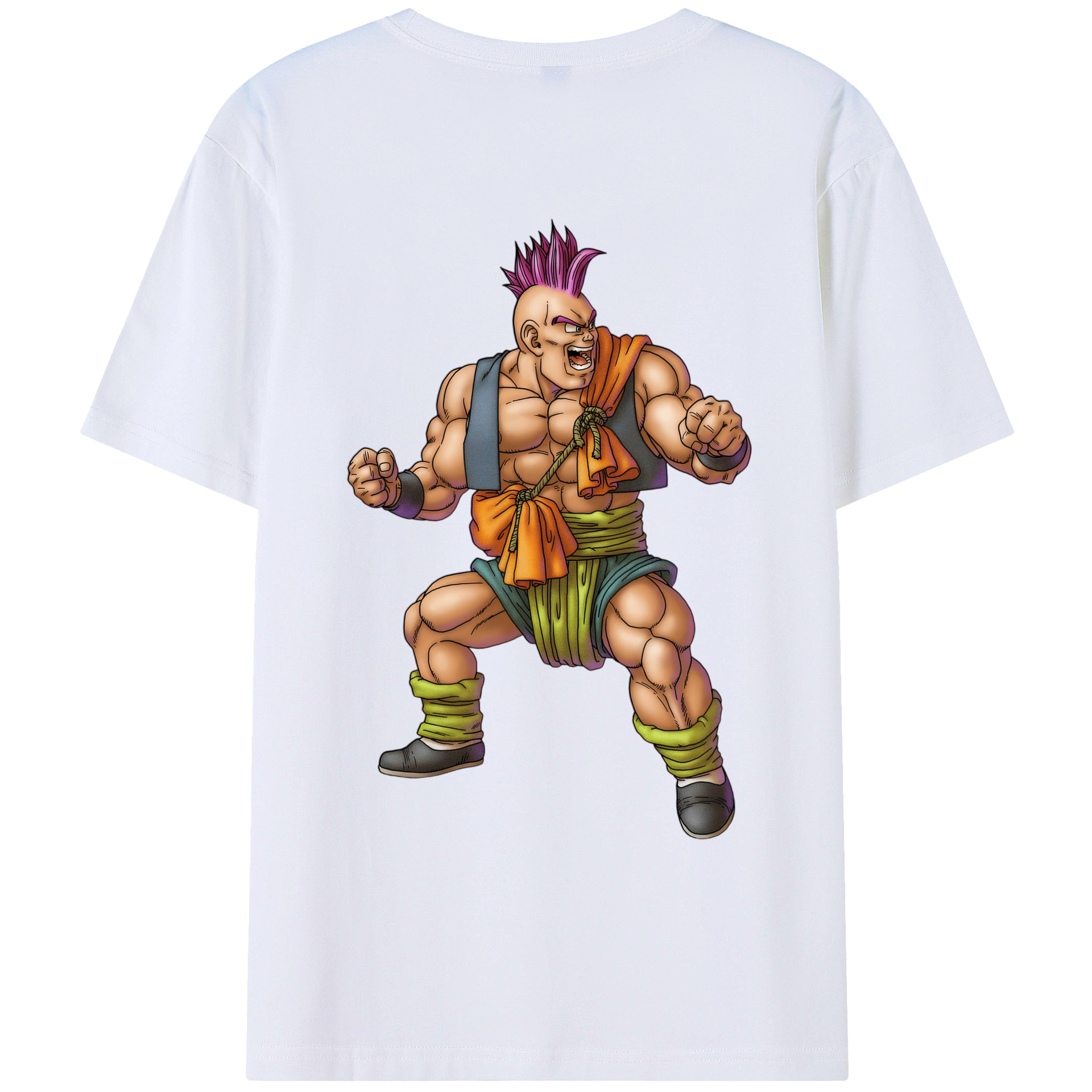 （画像用） ドラゴンクエスト Doragon Kuesuto Dragon Quest レディース半袖Tシャツ(バックプリント)