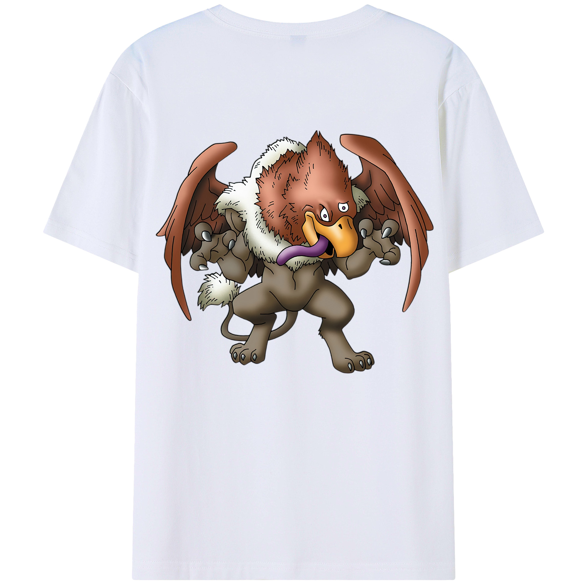 （画像用） ドラゴンクエスト Doragon Kuesuto Dragon Quest レディース半袖Tシャツ(バックプリント)