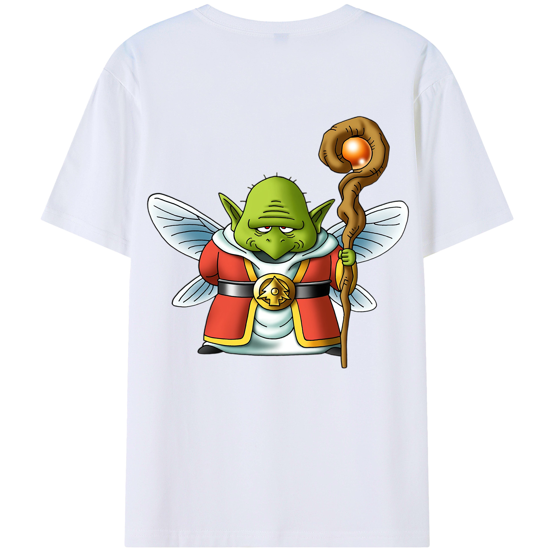 （画像用） ドラゴンクエスト Doragon Kuesuto Dragon Quest レディース半袖Tシャツ(バックプリント)