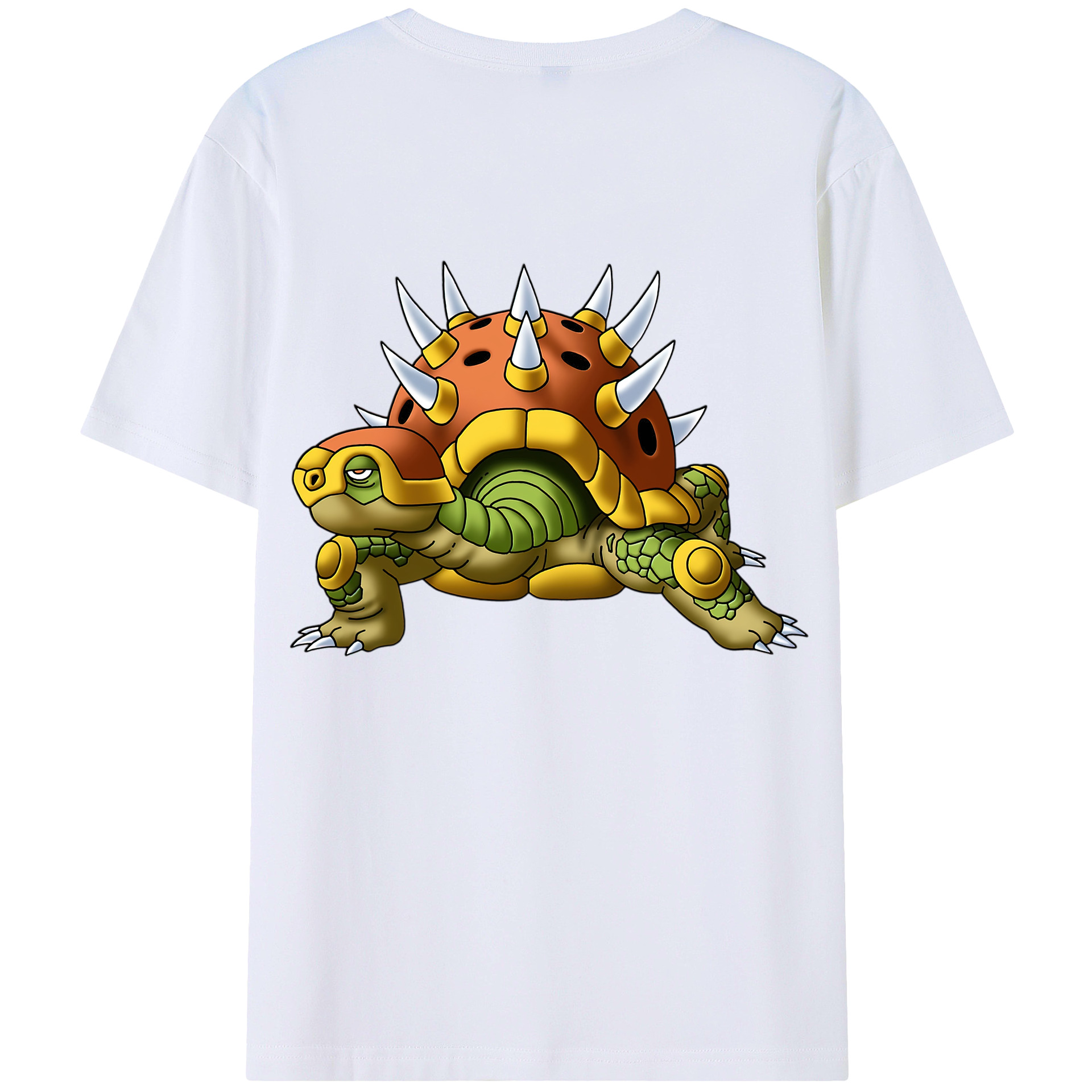 （画像用） ドラゴンクエスト Doragon Kuesuto Dragon Quest レディース半袖Tシャツ(バックプリント)