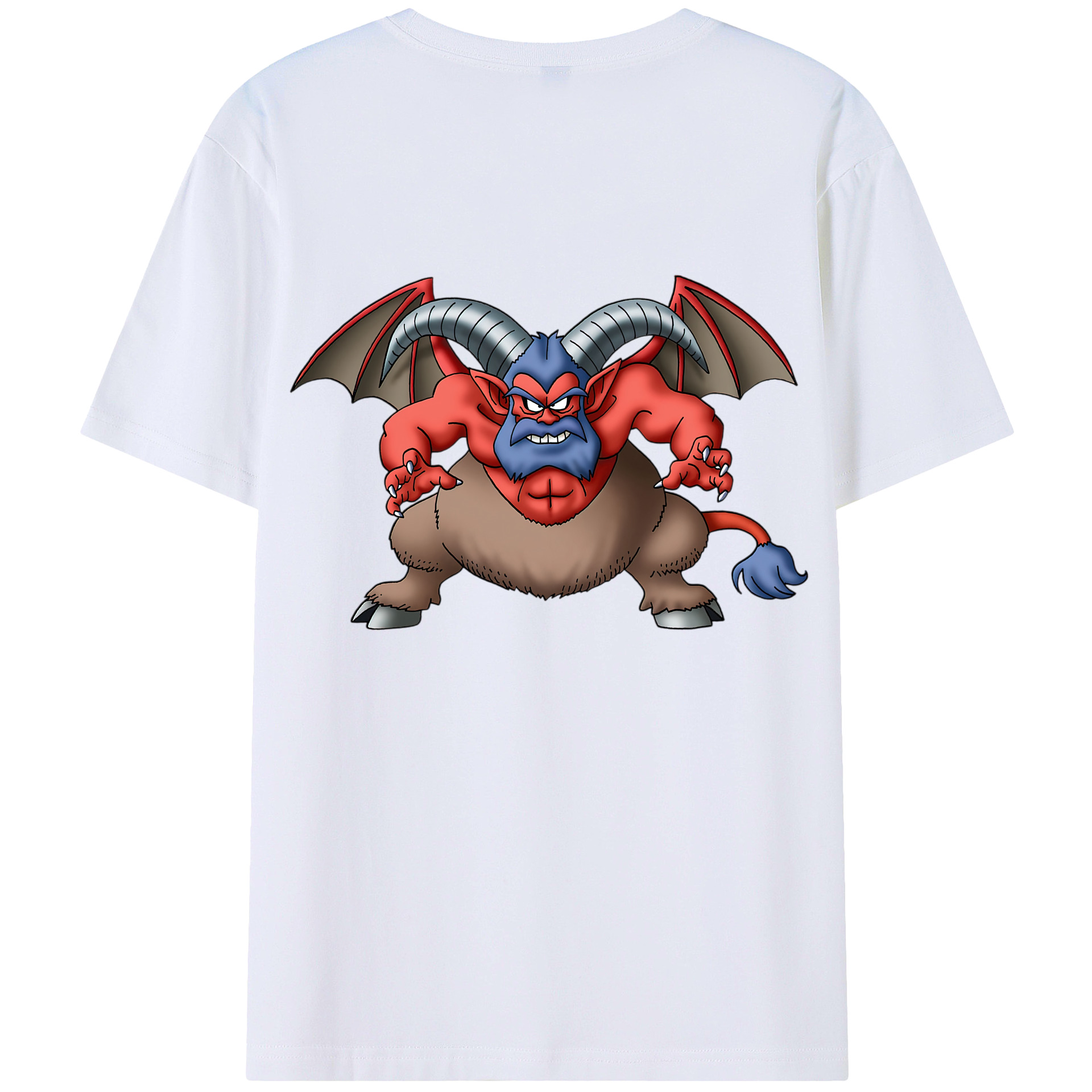 （画像用） ドラゴンクエスト Doragon Kuesuto Dragon Quest レディース半袖Tシャツ(バックプリント)
