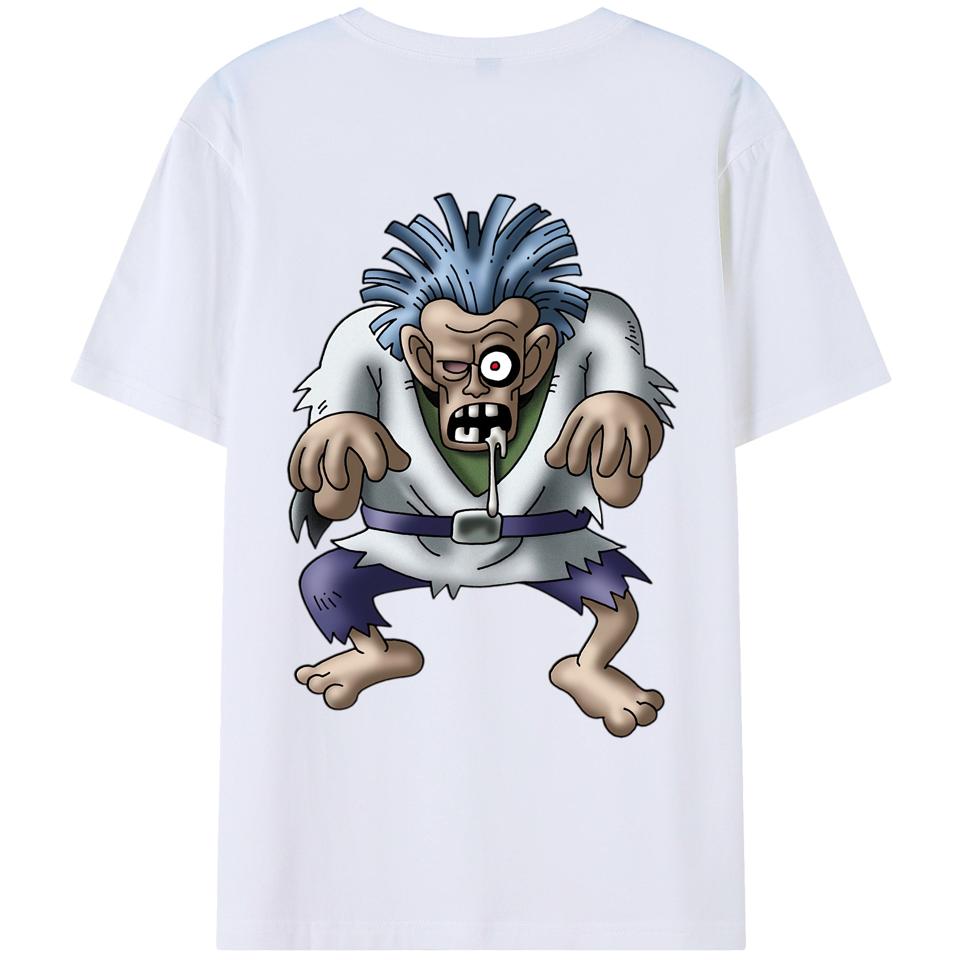 （画像用） ドラゴンクエスト Doragon Kuesuto Dragon Quest レディース半袖Tシャツ(バックプリント)