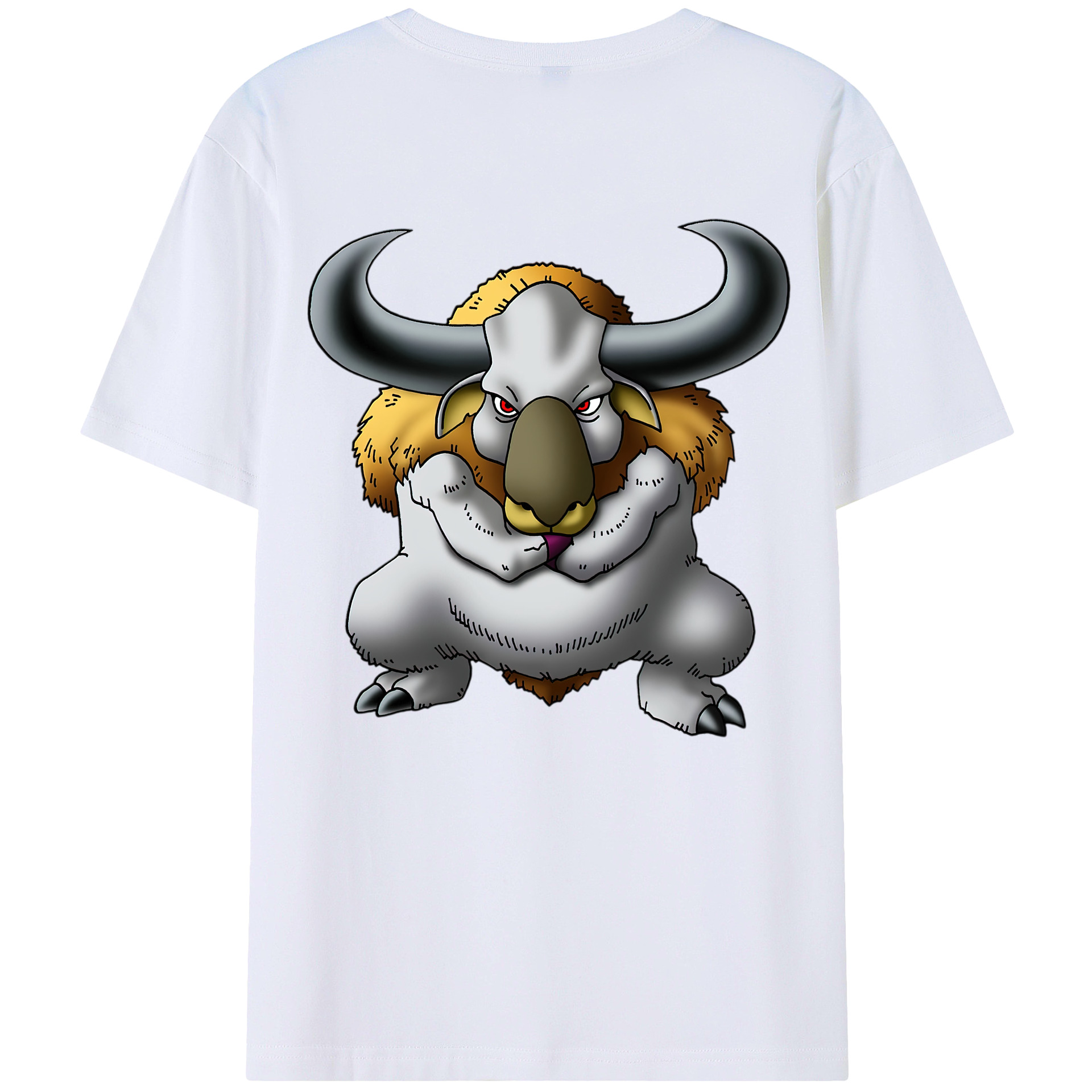 （画像用） ドラゴンクエスト Doragon Kuesuto Dragon Quest レディース半袖Tシャツ(バックプリント)