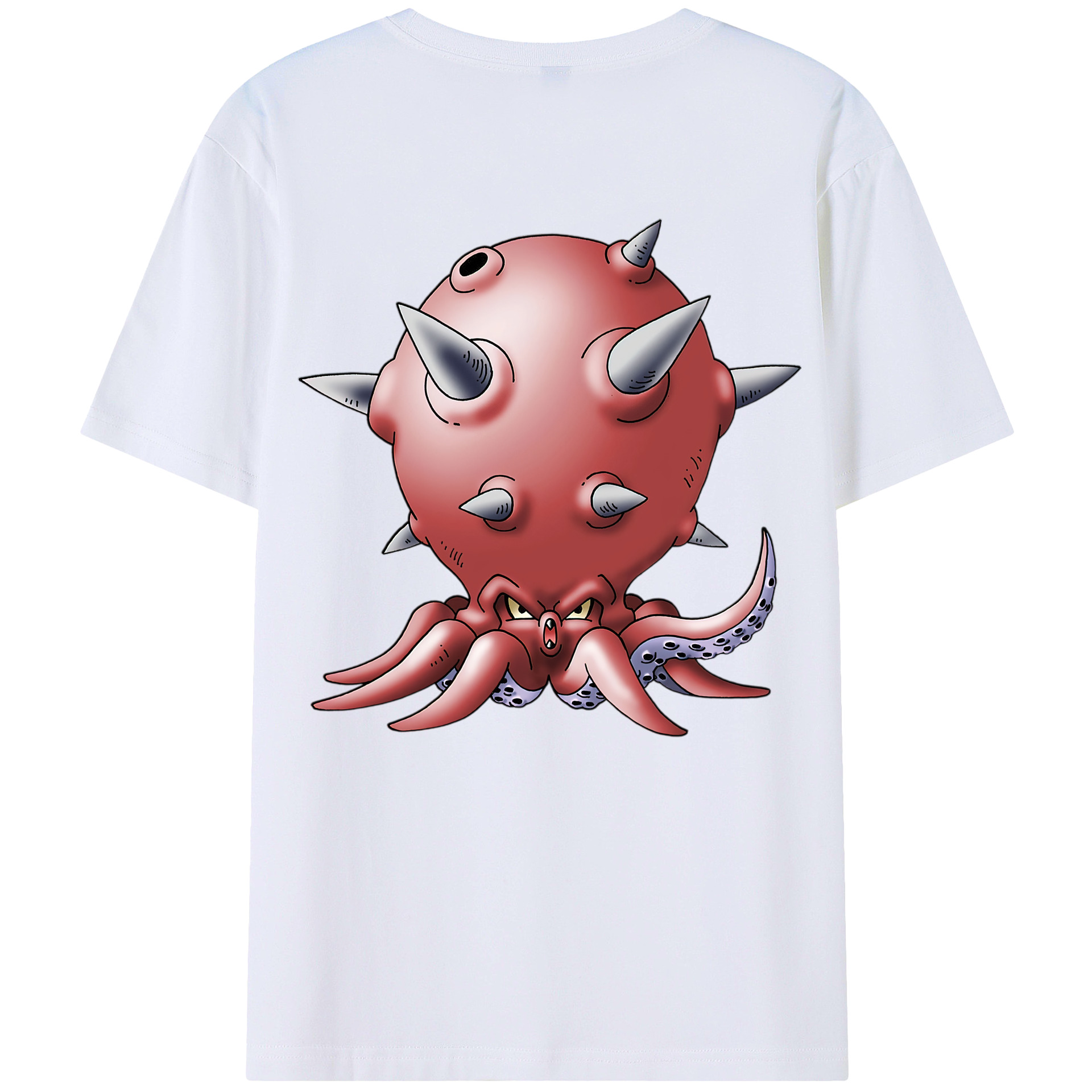（画像用） ドラゴンクエスト Doragon Kuesuto Dragon Quest レディース半袖Tシャツ(バックプリント)