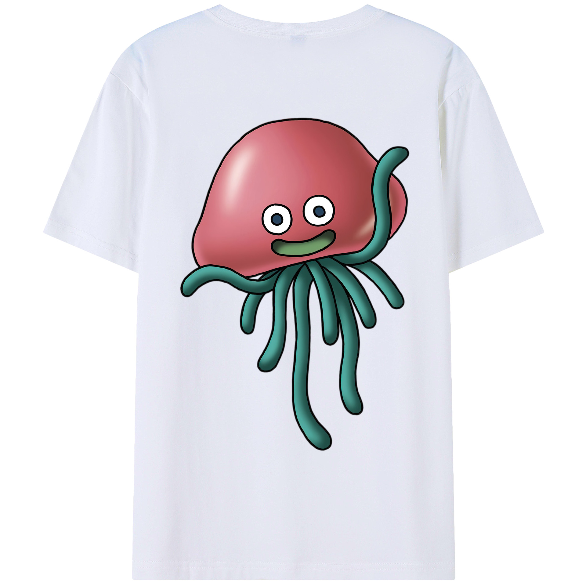 （画像用） ドラゴンクエスト Doragon Kuesuto Dragon Quest レディース半袖Tシャツ(バックプリント)
