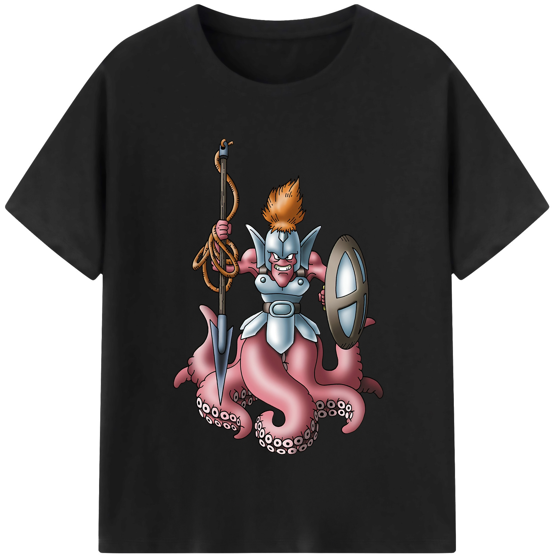 （画像用） ドラゴンクエスト Doragon Kuesuto Dragon Quest レディースカジュアルプリントTシャツ（綿100％）