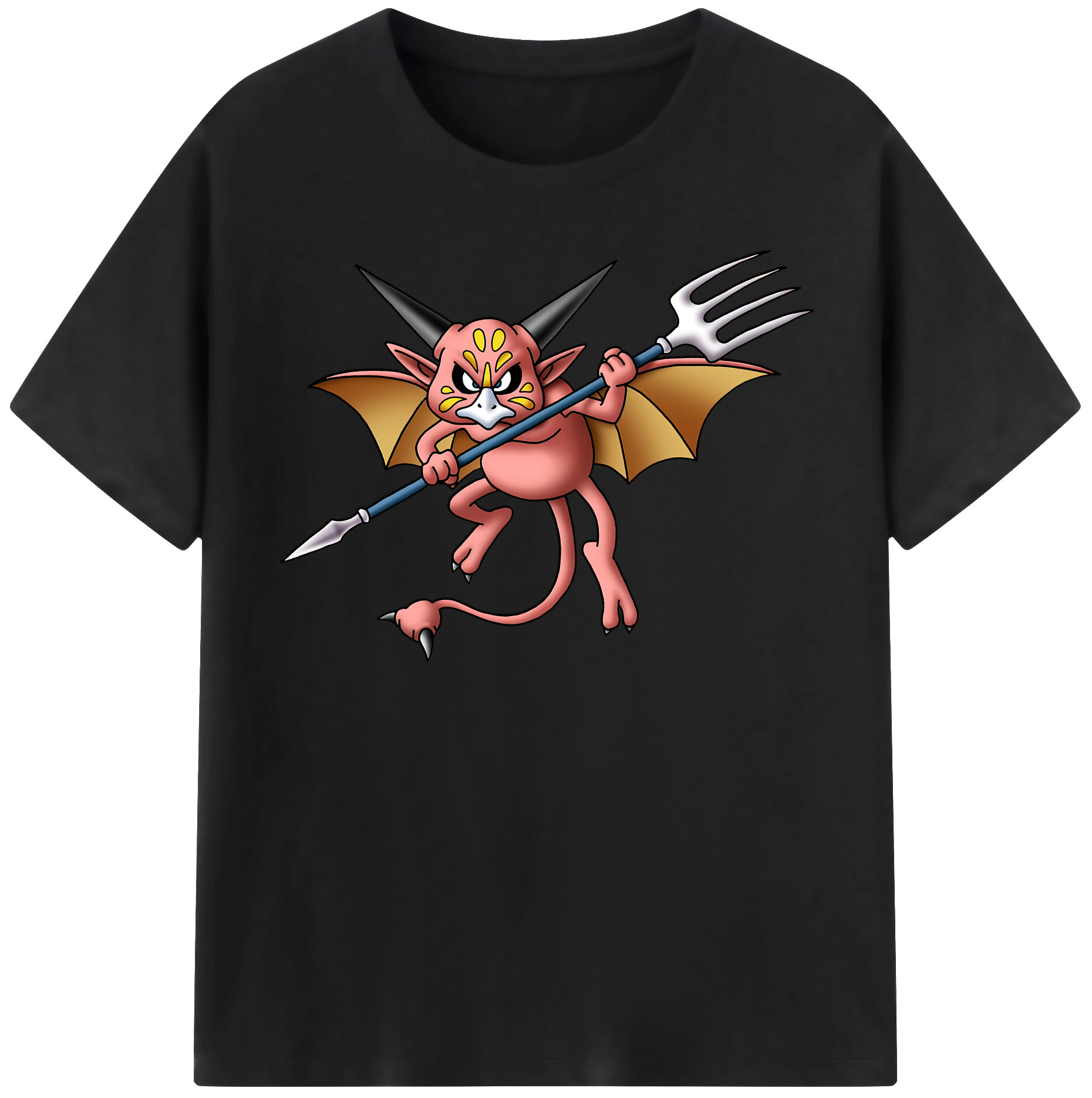 （画像用） ドラゴンクエスト Doragon Kuesuto Dragon Quest レディースカジュアルプリントTシャツ（綿100％）