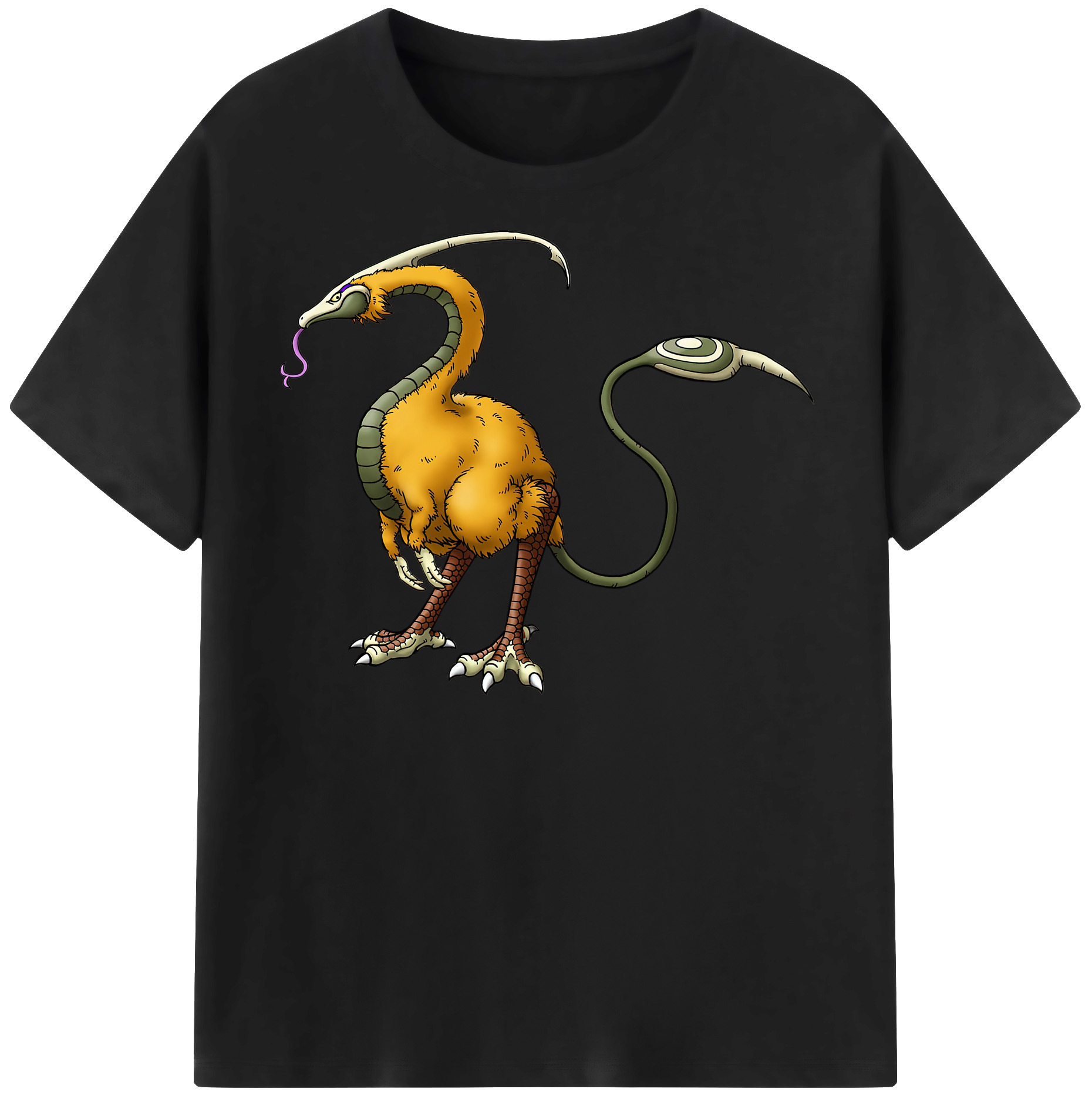 （画像用） ドラゴンクエスト Doragon Kuesuto Dragon Quest レディースカジュアルプリントTシャツ（綿100％）