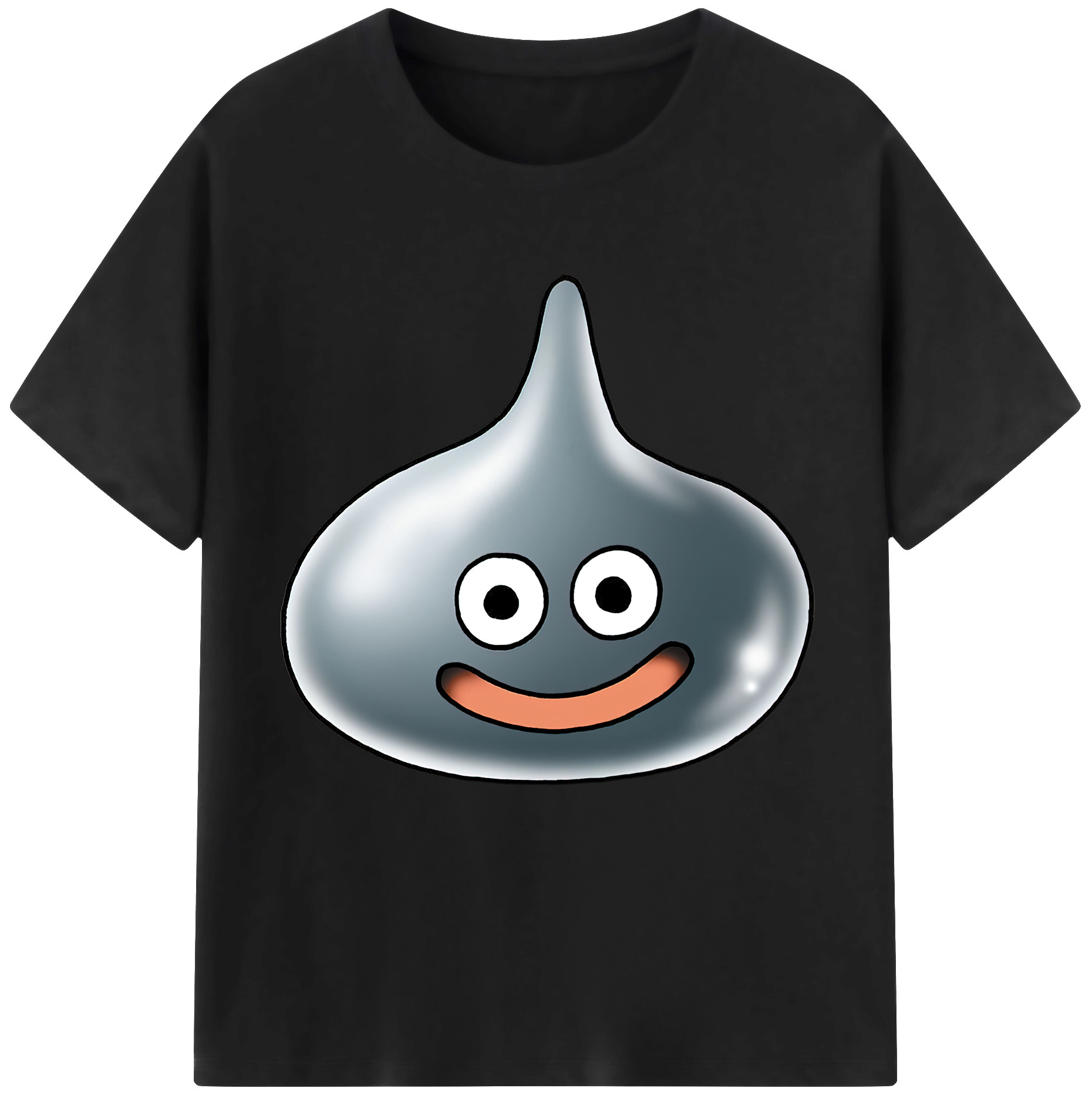 （画像用） ドラゴンクエスト Doragon Kuesuto Dragon Quest レディースカジュアルプリントTシャツ（綿100％）
