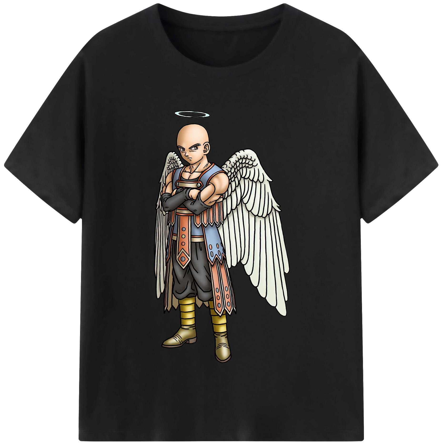 （画像用） ドラゴンクエスト Doragon Kuesuto Dragon Quest レディースカジュアルプリントTシャツ（綿100％）