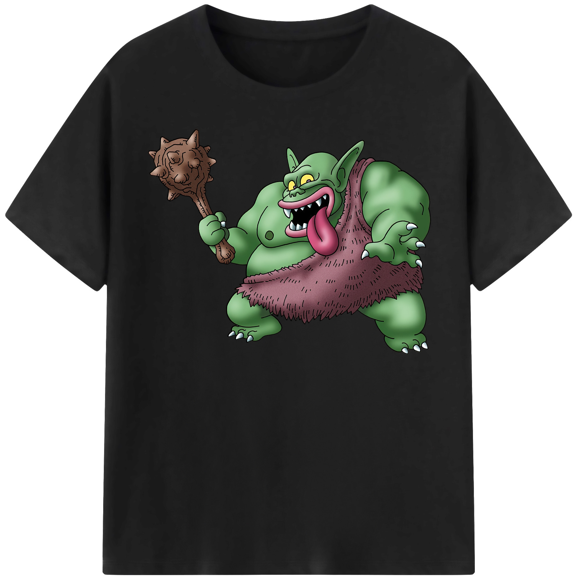 （画像用） ドラゴンクエスト Doragon Kuesuto Dragon Quest レディースカジュアルプリントTシャツ（綿100％）