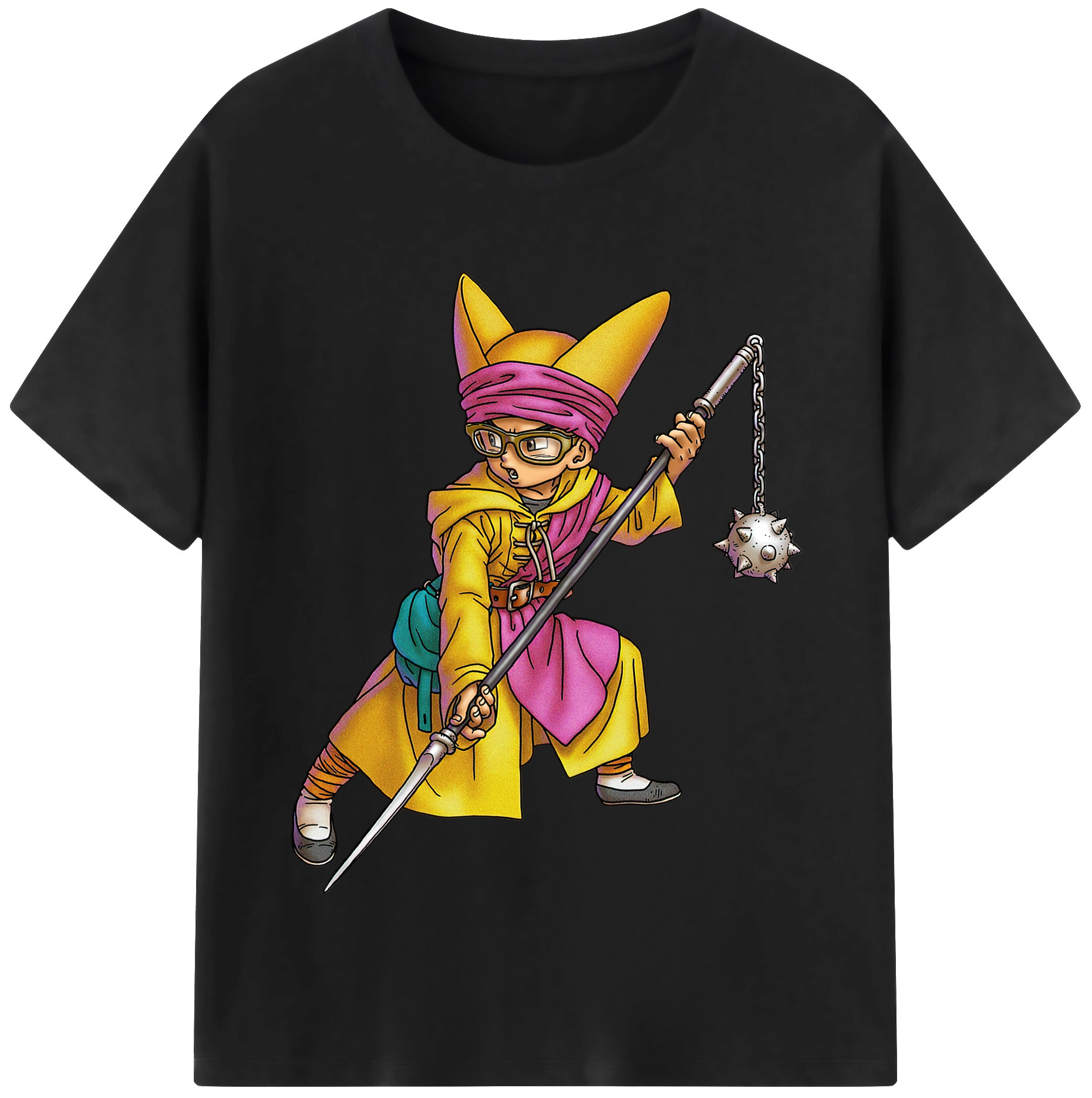 （画像用） ドラゴンクエスト Doragon Kuesuto Dragon Quest レディースカジュアルプリントTシャツ（綿100％）