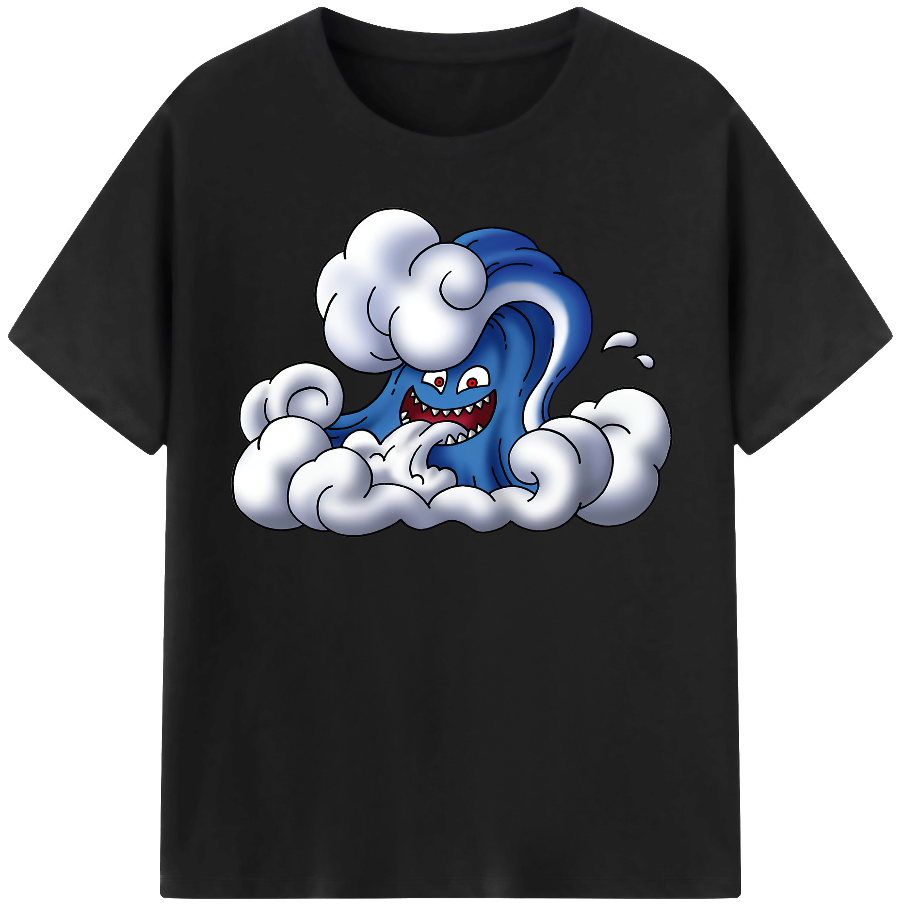 （画像用） ドラゴンクエスト Doragon Kuesuto Dragon Quest レディースカジュアルプリントTシャツ（綿100％）