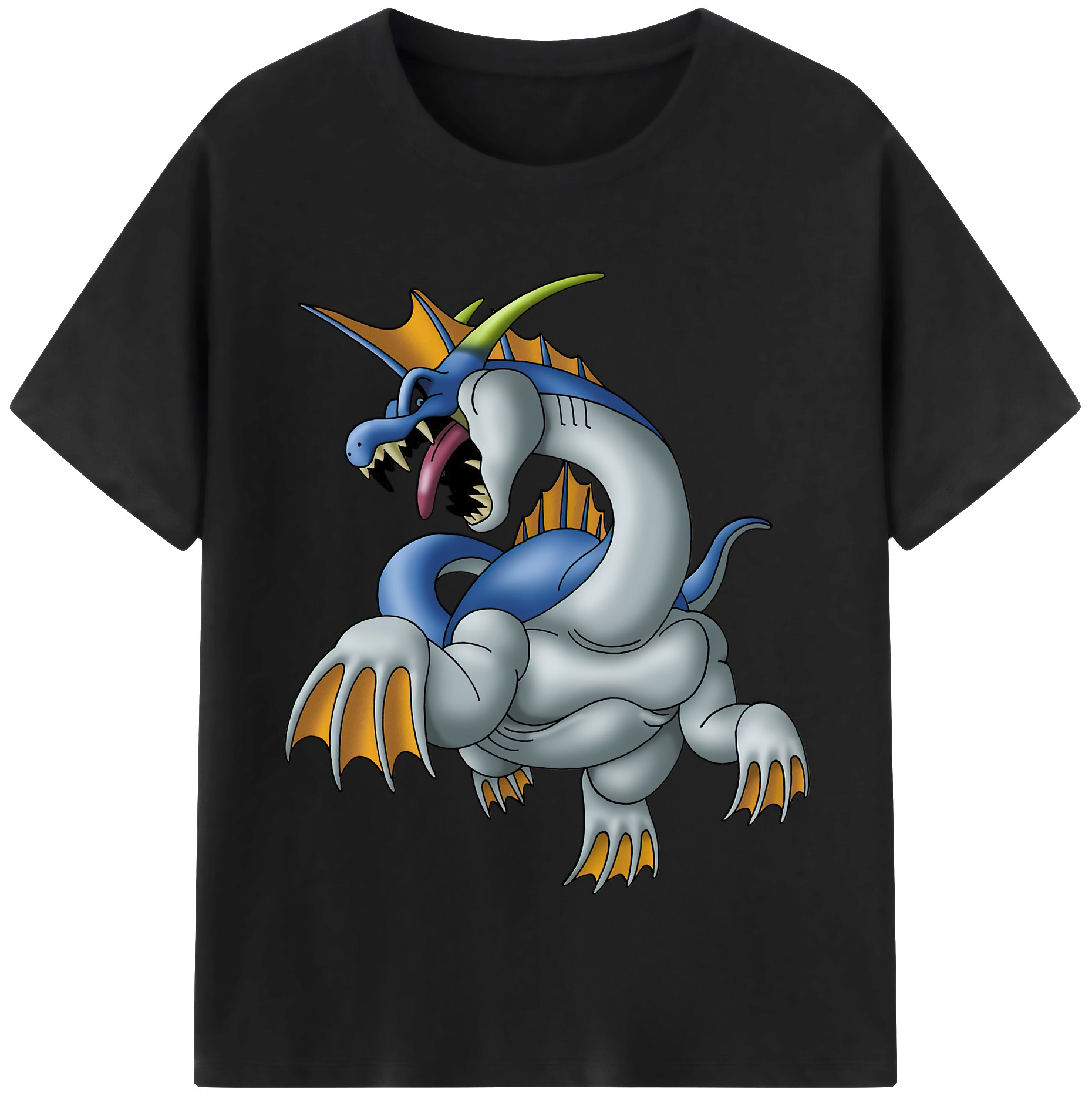 （画像用） ドラゴンクエスト Doragon Kuesuto Dragon Quest レディースカジュアルプリントTシャツ（綿100％）