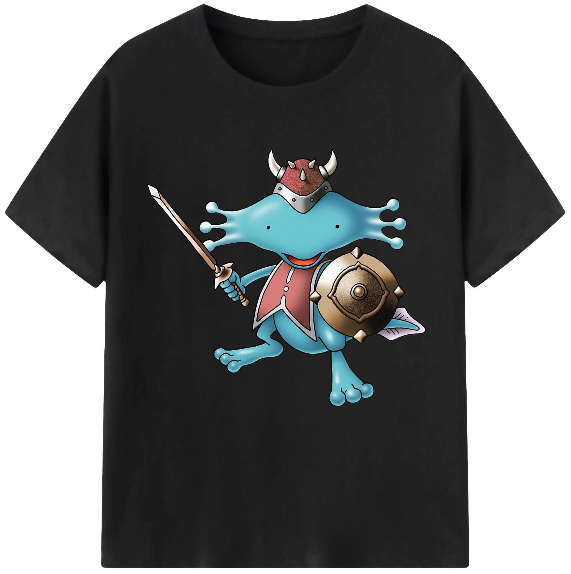 （画像用） ドラゴンクエスト Doragon Kuesuto Dragon Quest レディースカジュアルプリントTシャツ（綿100％）