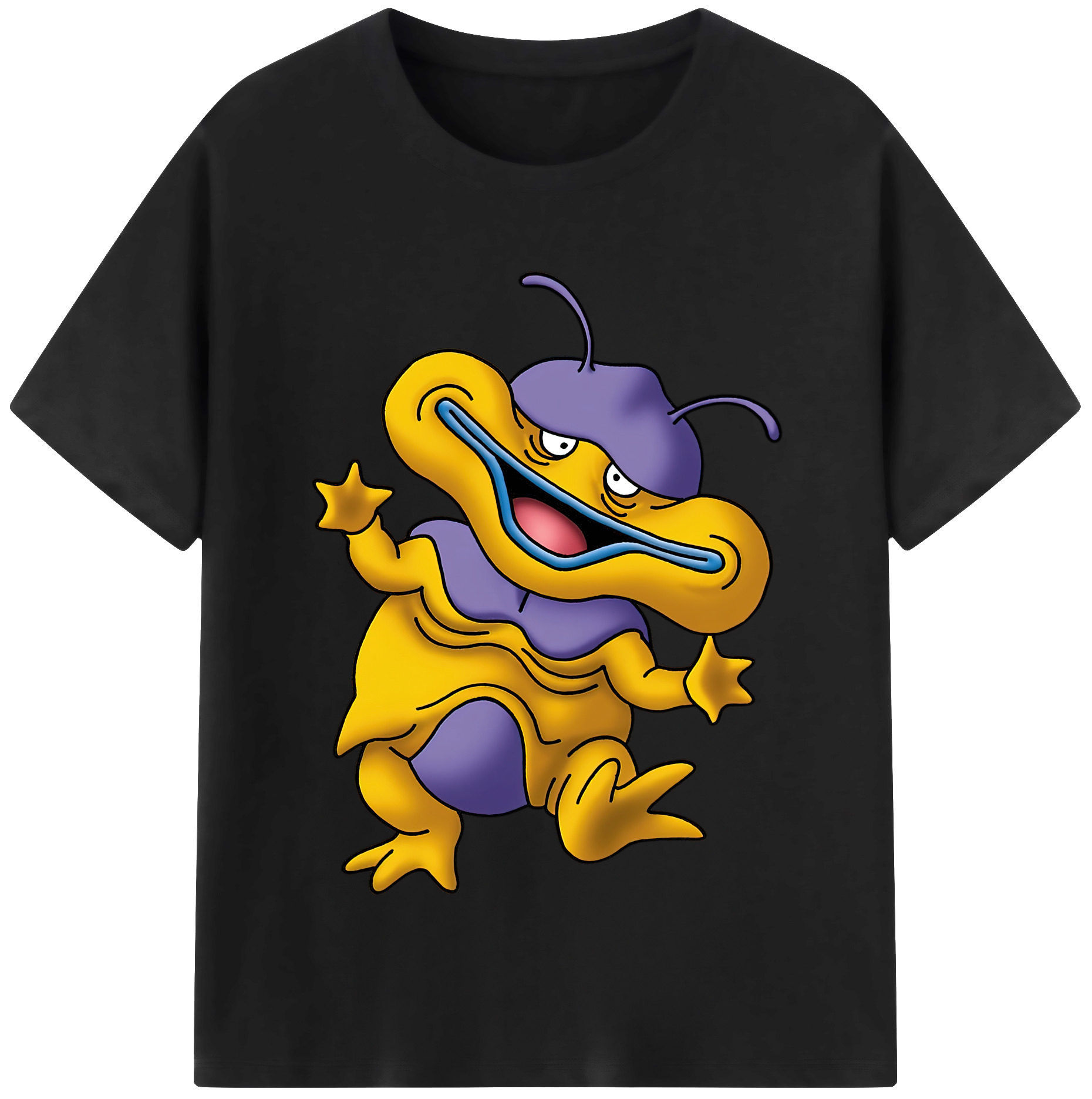 （画像用） ドラゴンクエスト Doragon Kuesuto Dragon Quest レディースカジュアルプリントTシャツ（綿100％）