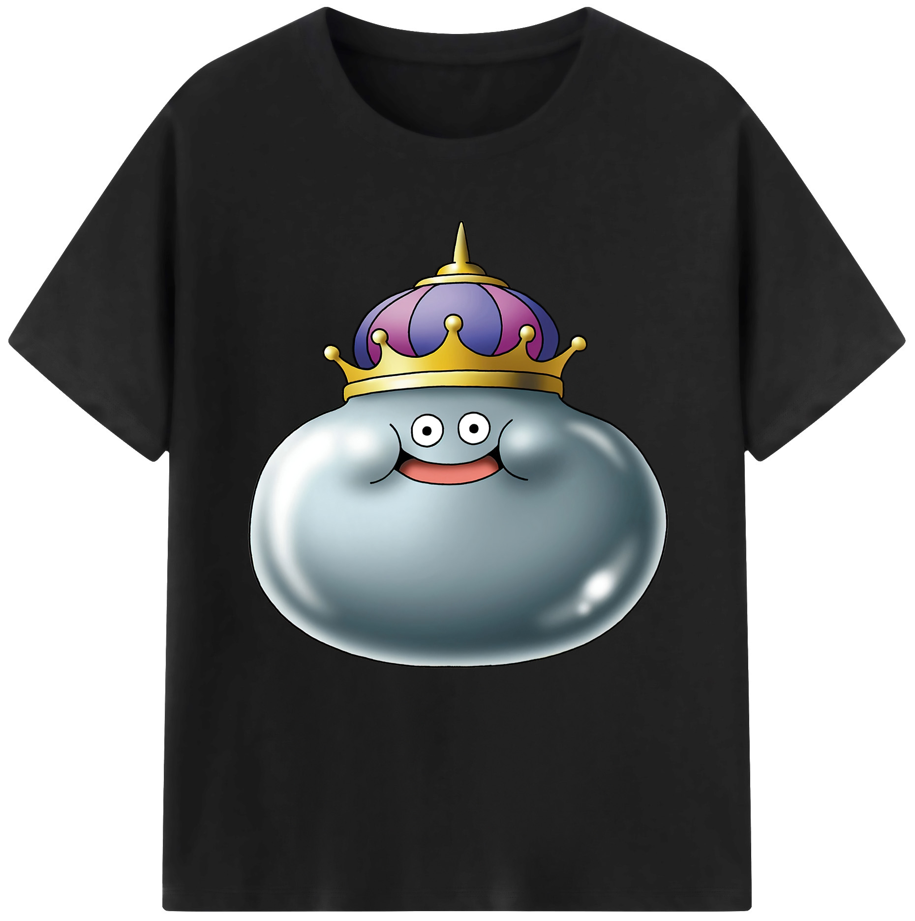 （画像用） ドラゴンクエスト Doragon Kuesuto Dragon Quest レディースカジュアルプリントTシャツ（綿100％）