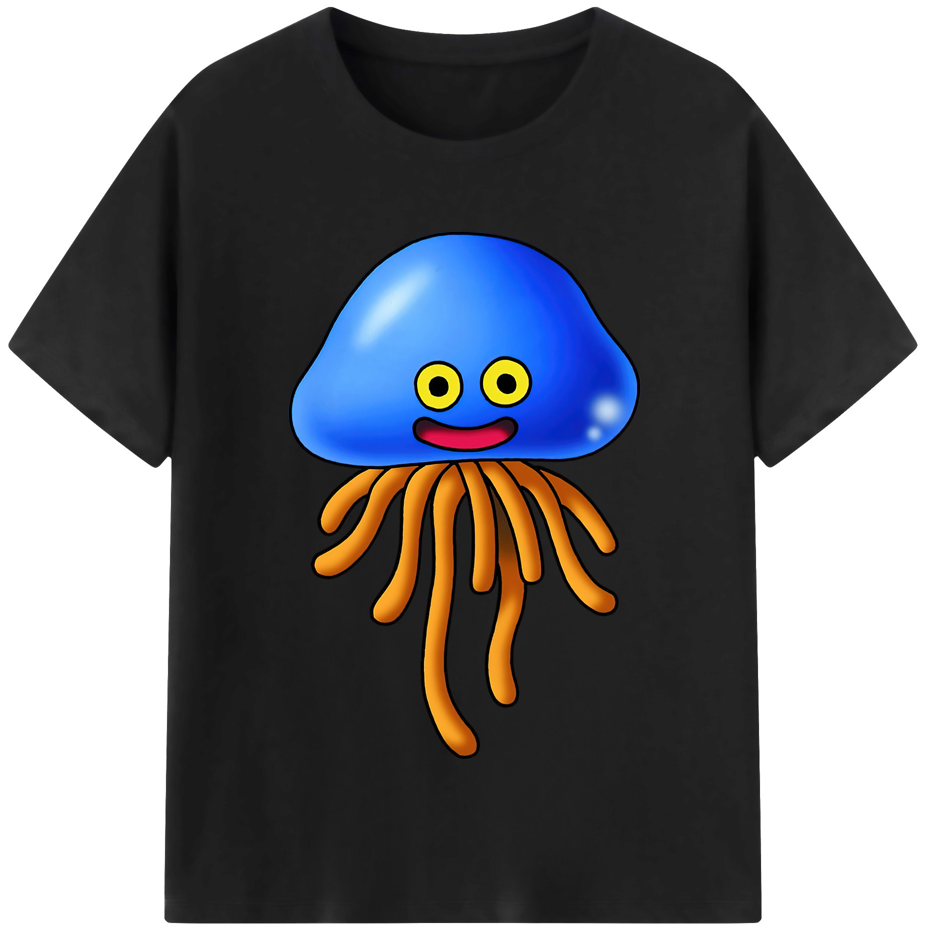 （画像用） ドラゴンクエスト Doragon Kuesuto Dragon Quest レディースカジュアルプリントTシャツ（綿100％）