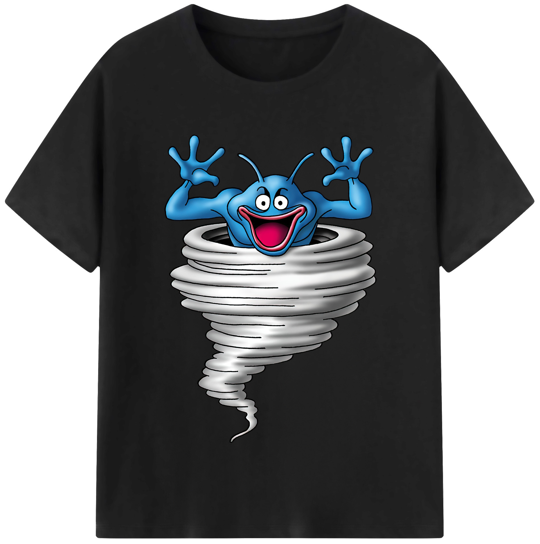 （画像用） ドラゴンクエスト Doragon Kuesuto Dragon Quest レディースカジュアルプリントTシャツ（綿100％）