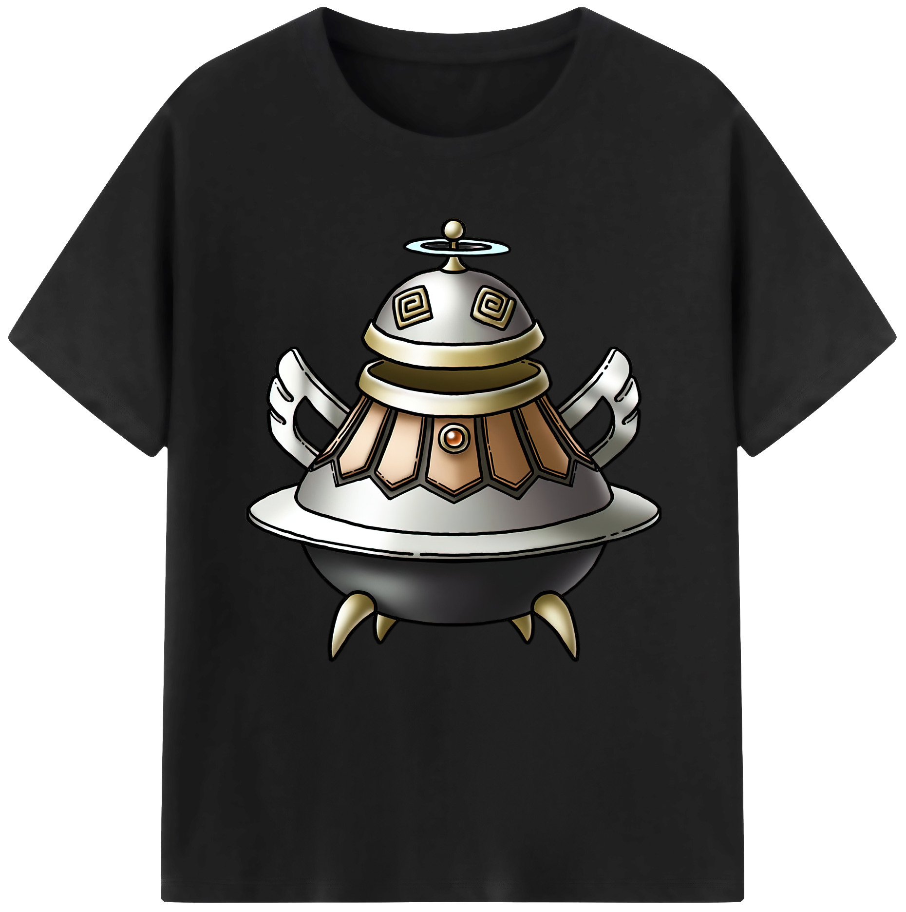 （画像用） ドラゴンクエスト Doragon Kuesuto Dragon Quest レディースカジュアルプリントTシャツ（綿100％）