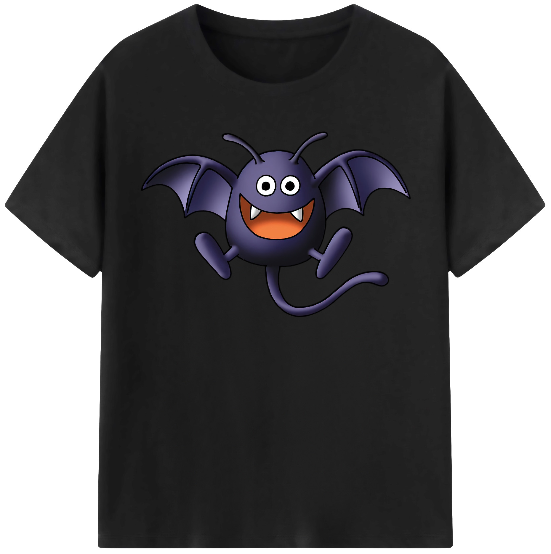 （画像用） ドラゴンクエスト Doragon Kuesuto Dragon Quest レディースカジュアルプリントTシャツ（綿100％）