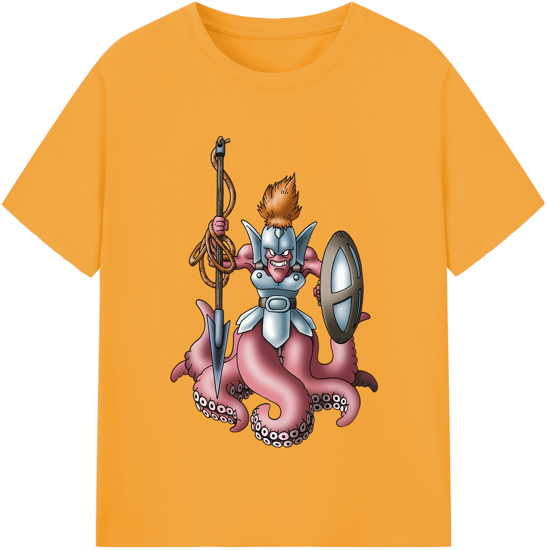 （画像用） ドラゴンクエスト Doragon Kuesuto Dragon Quest レディースカジュアルプリントTシャツ（綿100％）