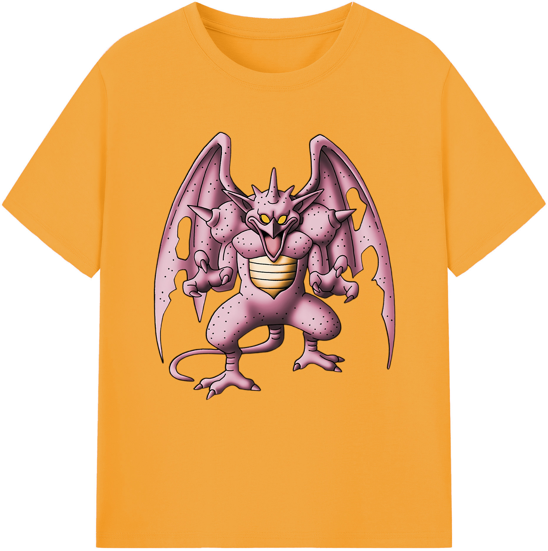 （画像用） ドラゴンクエスト Doragon Kuesuto Dragon Quest レディースカジュアルプリントTシャツ（綿100％）