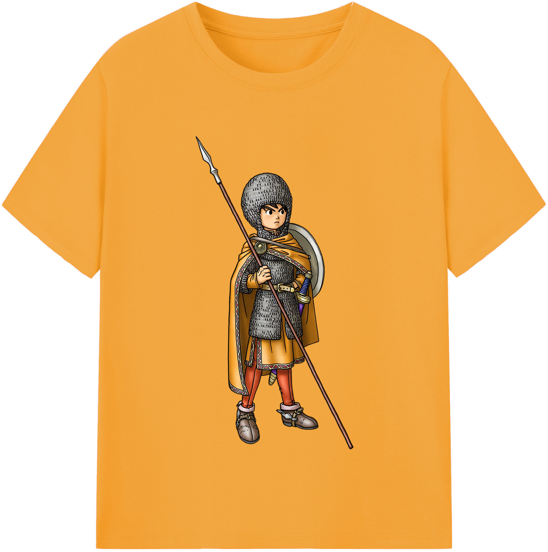 （画像用） ドラゴンクエスト Doragon Kuesuto Dragon Quest レディースカジュアルプリントTシャツ（綿100％）