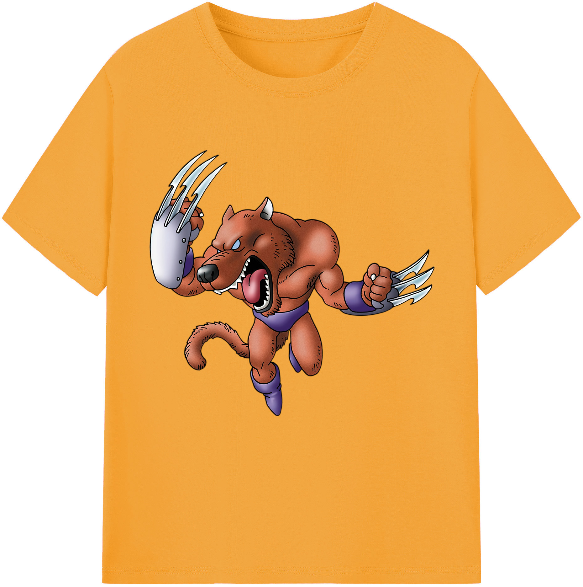 （画像用） ドラゴンクエスト Doragon Kuesuto Dragon Quest レディースカジュアルプリントTシャツ（綿100％）
