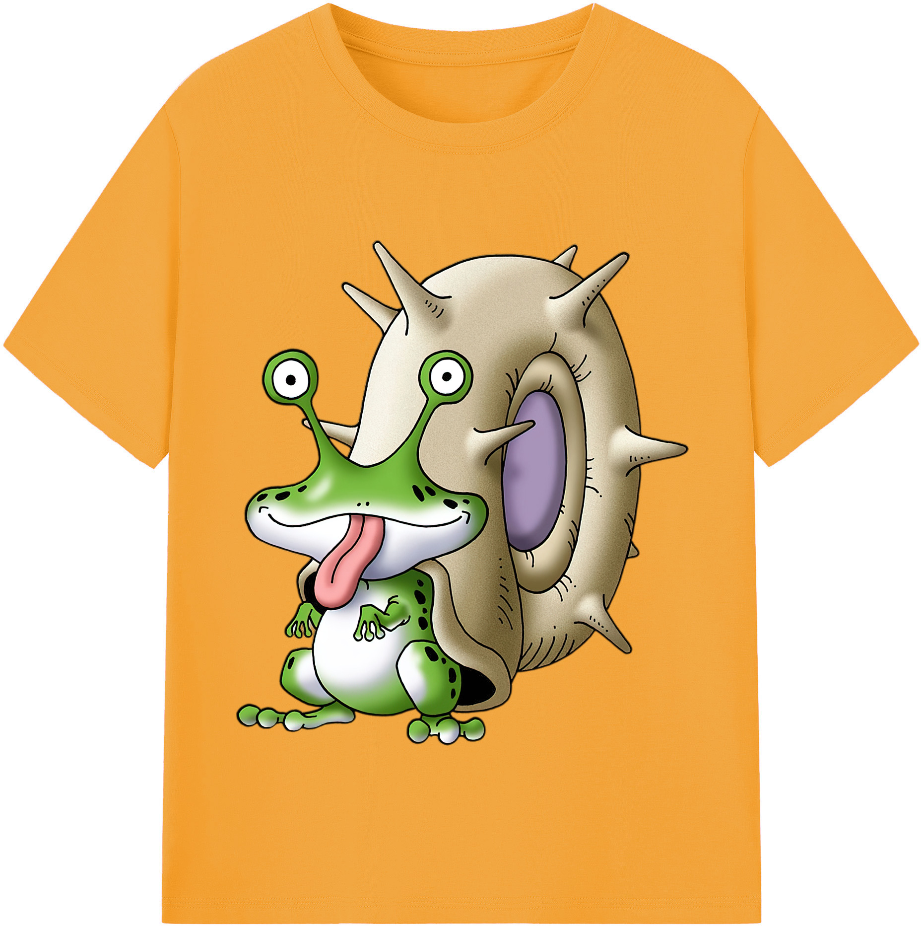 （画像用） ドラゴンクエスト Doragon Kuesuto Dragon Quest レディースカジュアルプリントTシャツ（綿100％）