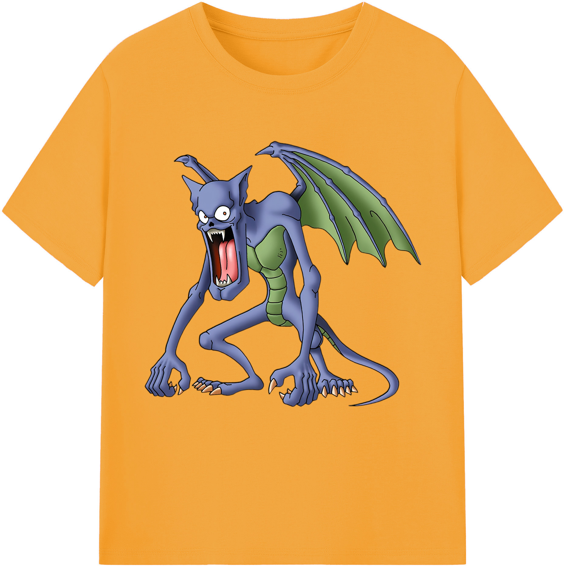 （画像用） ドラゴンクエスト Doragon Kuesuto Dragon Quest レディースカジュアルプリントTシャツ（綿100％）