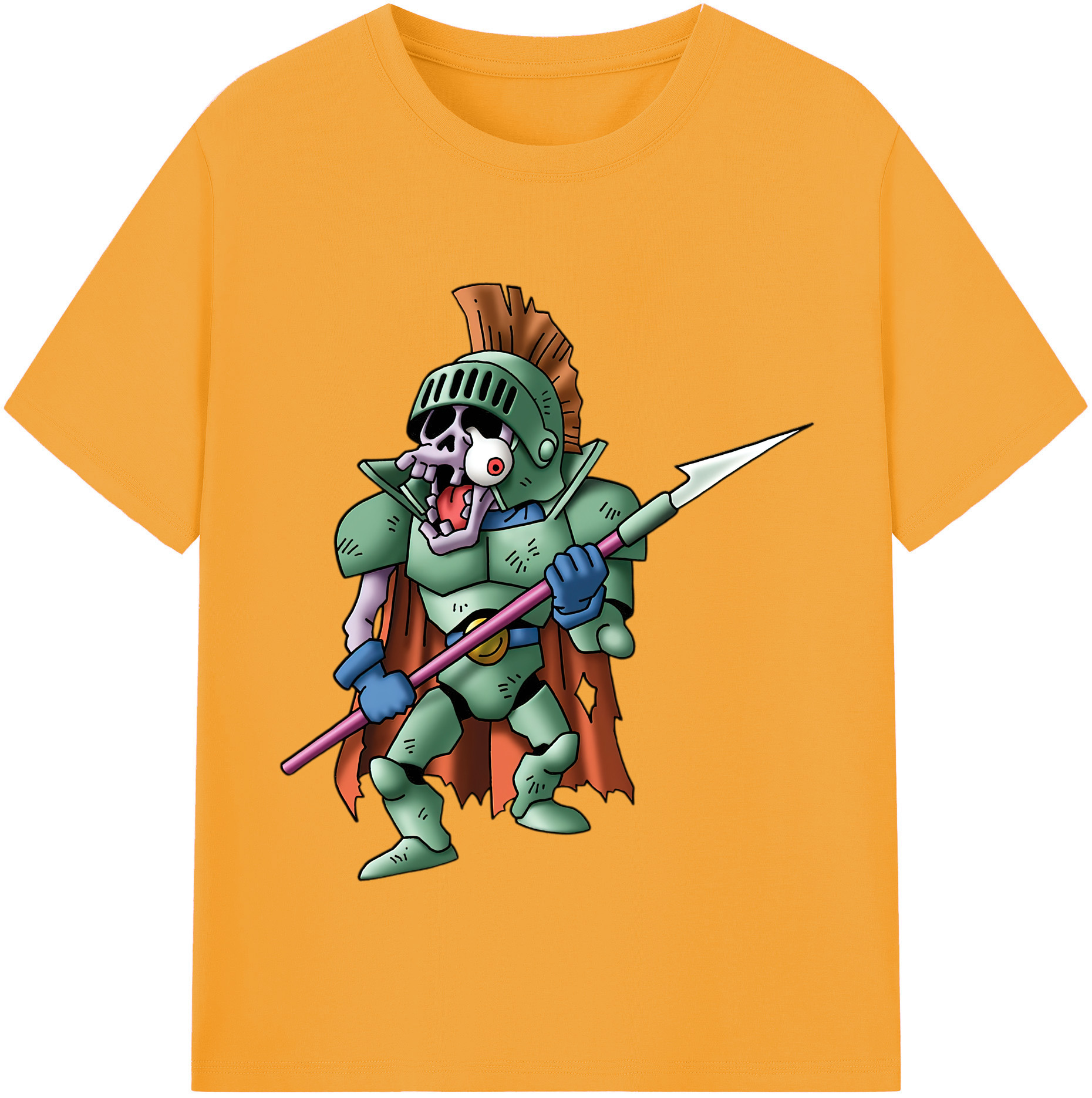 （画像用） ドラゴンクエスト Doragon Kuesuto Dragon Quest レディースカジュアルプリントTシャツ（綿100％）