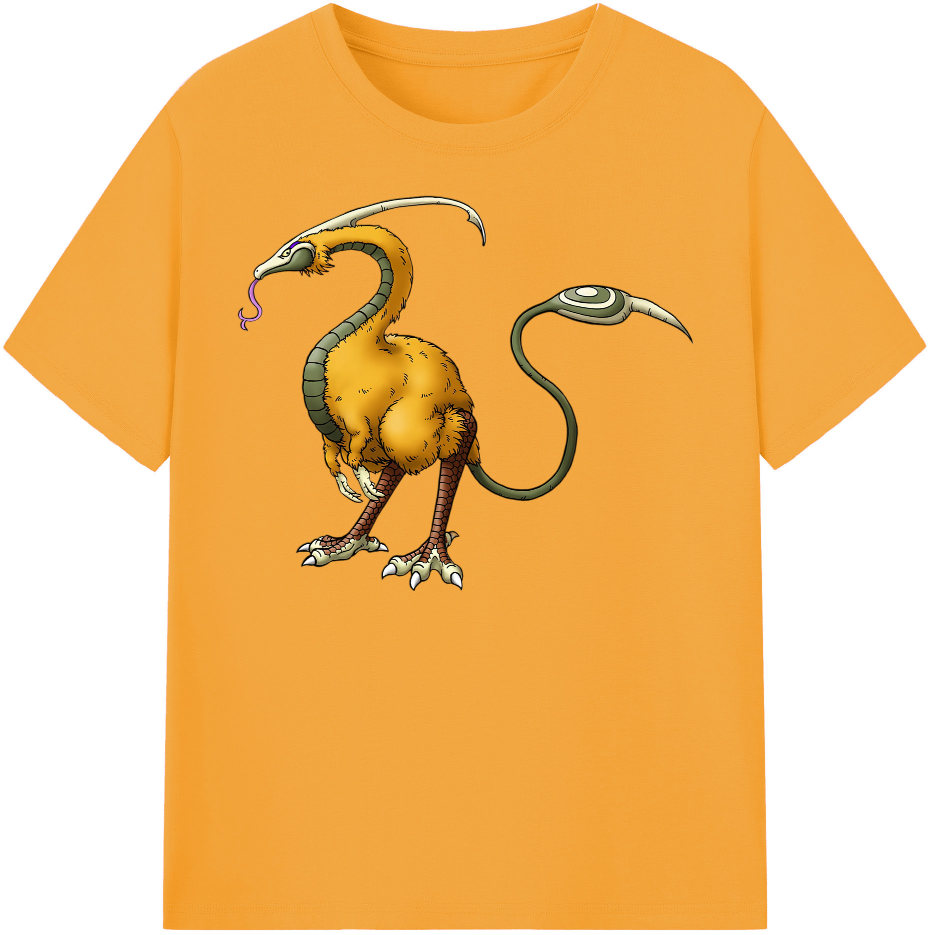 （画像用） ドラゴンクエスト Doragon Kuesuto Dragon Quest レディースカジュアルプリントTシャツ（綿100％）